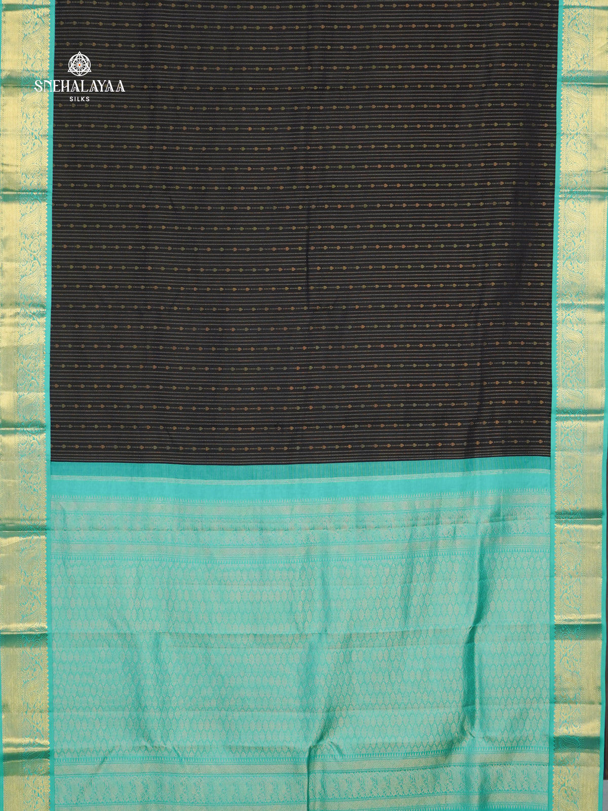 Black Kancheevaram Silk Saree