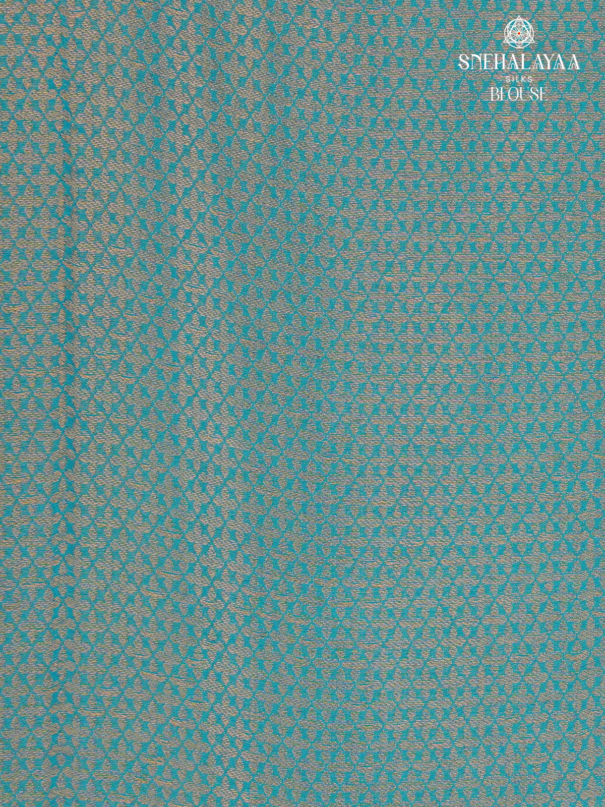 Peacock Blue Soft Silk Saree