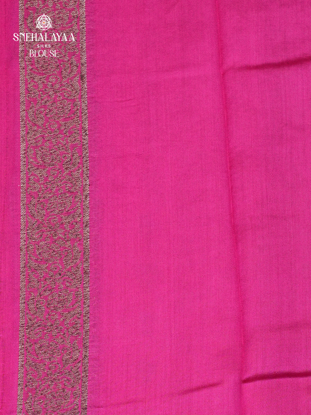 Pale Pink Banaras Chiniya Silk Saree