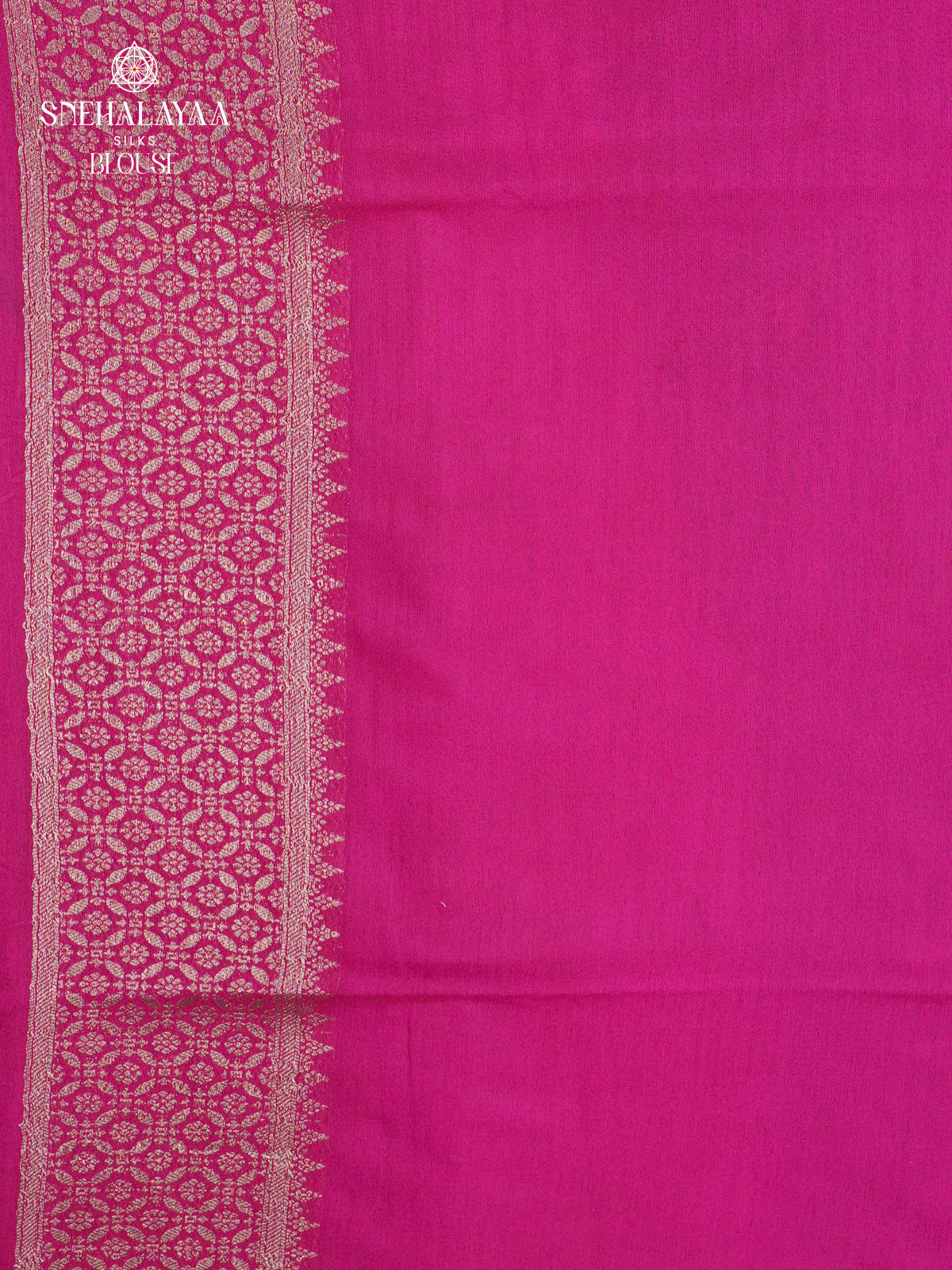 Burgundy Banaras Dola Silk Saree