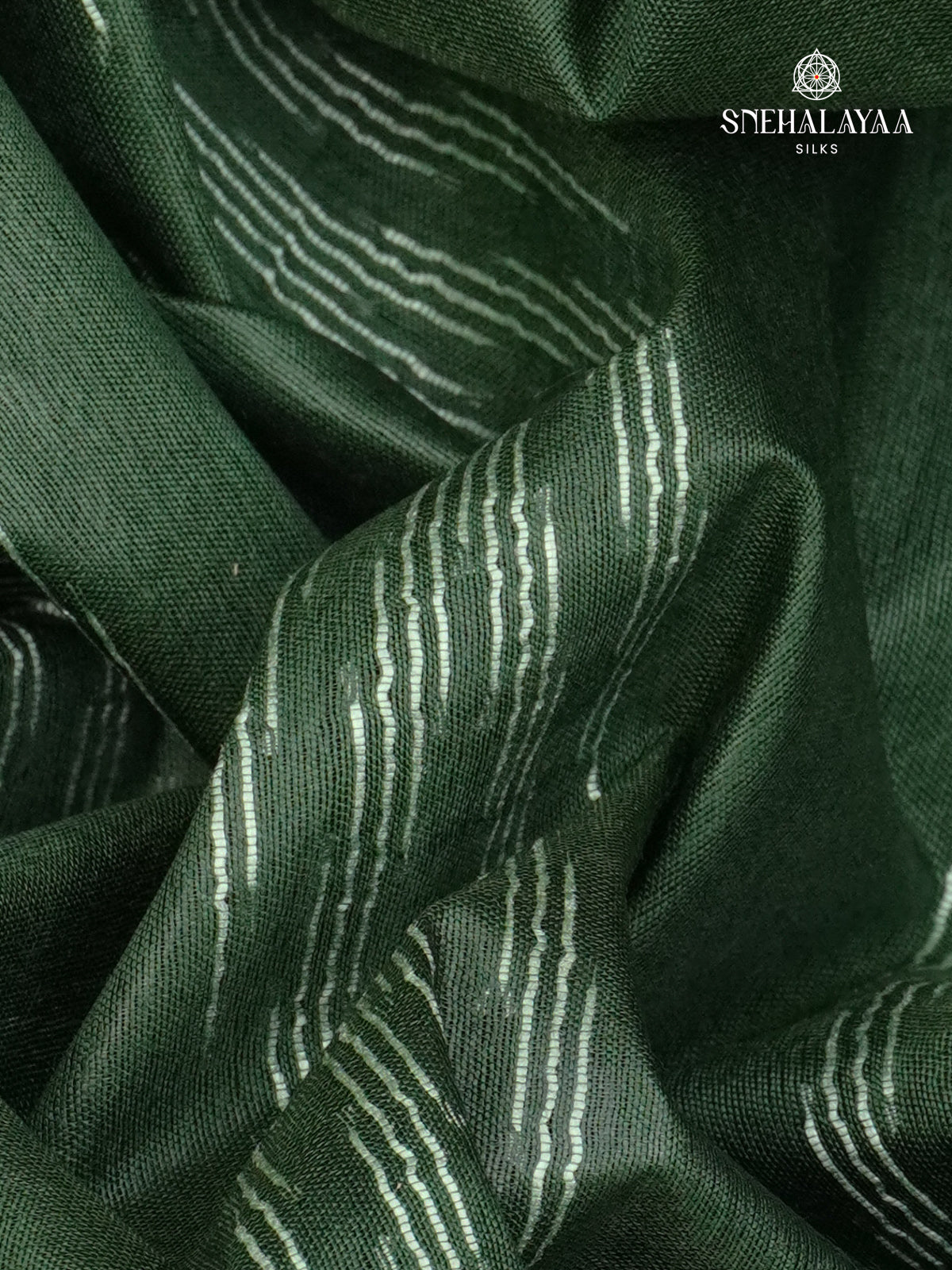 Emerald Bamboo Silk Saree