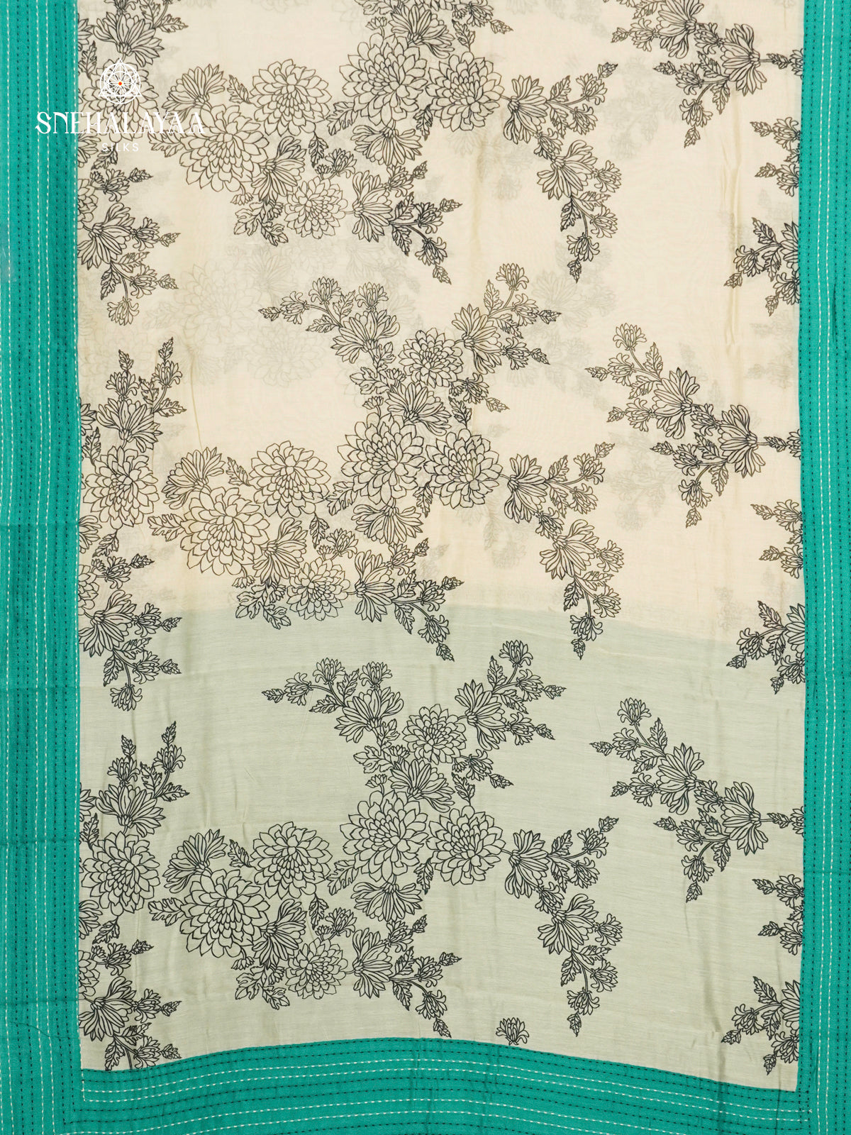 Off White Chanderi Saree