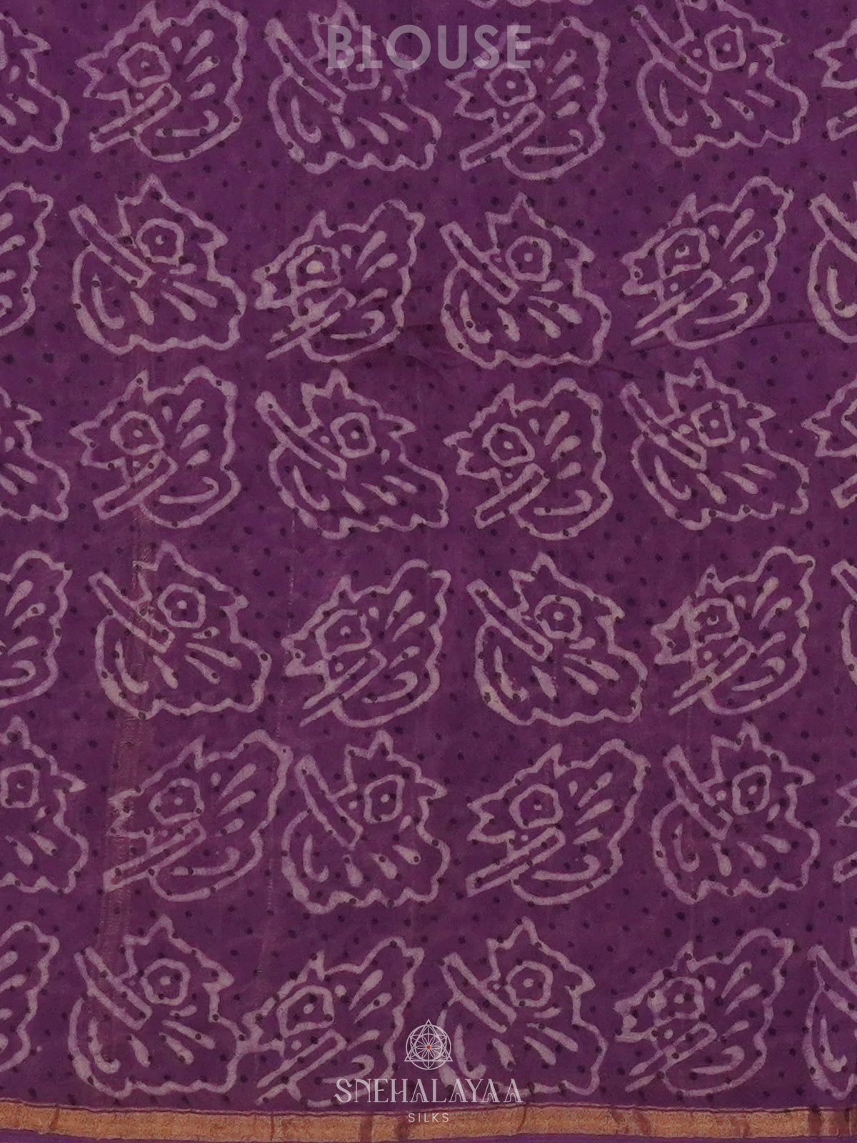 Black Chanderi Saree