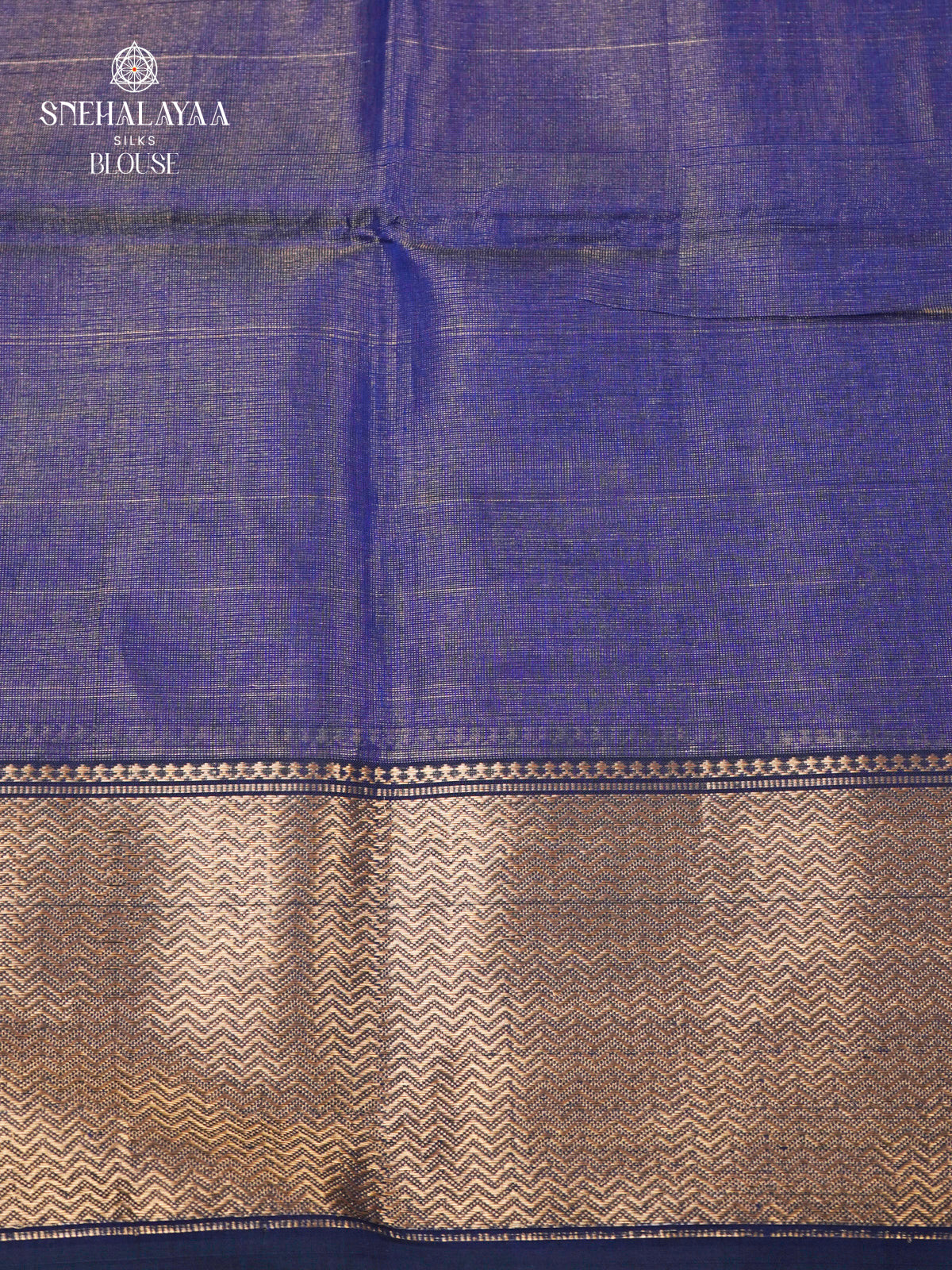 Blue Maheshwari Silk Cotton Saree