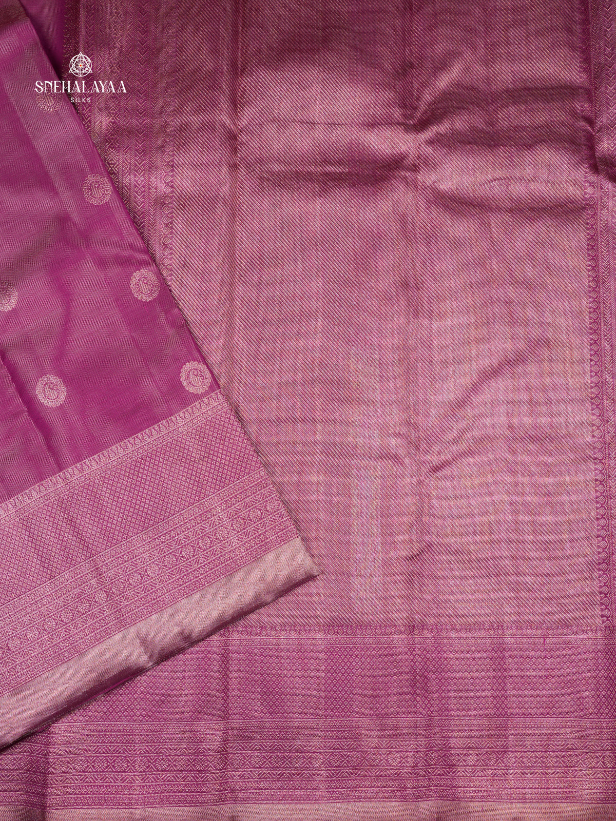 Magenta Kanjivaram Silk Saree