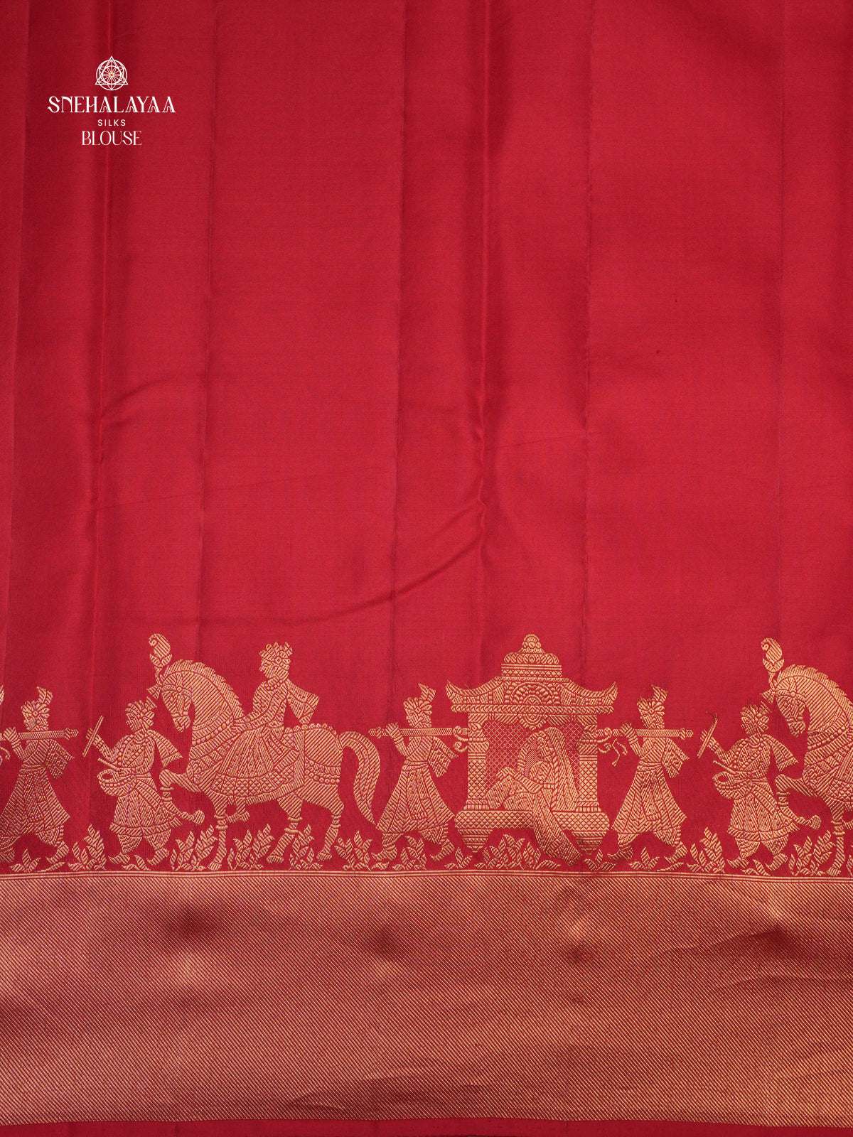 Red Kanjivaram Silk Saree