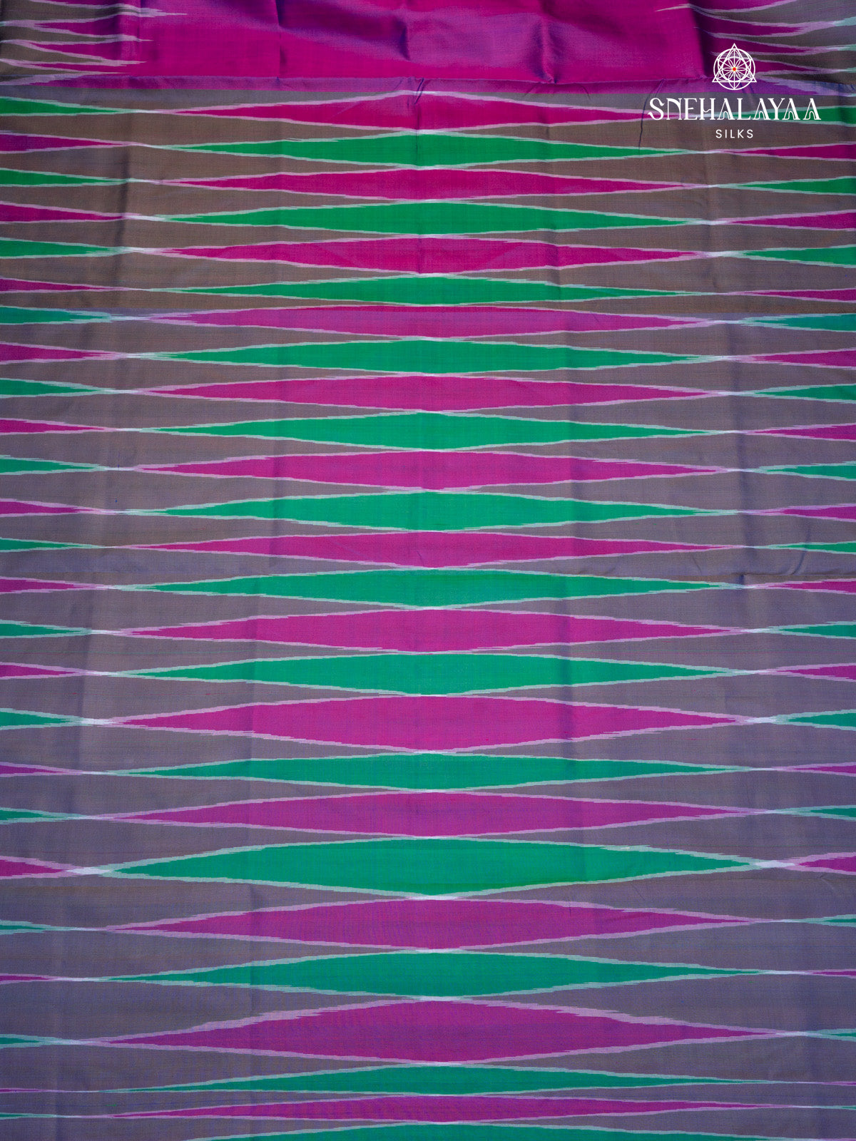 Purple Katan Silk Saree