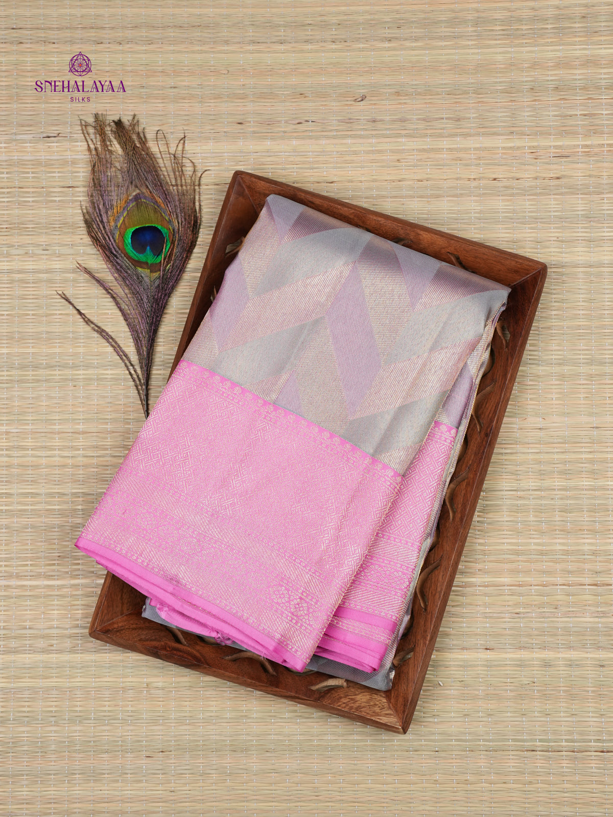 Multi Colour Kanjivaram Silk Saree