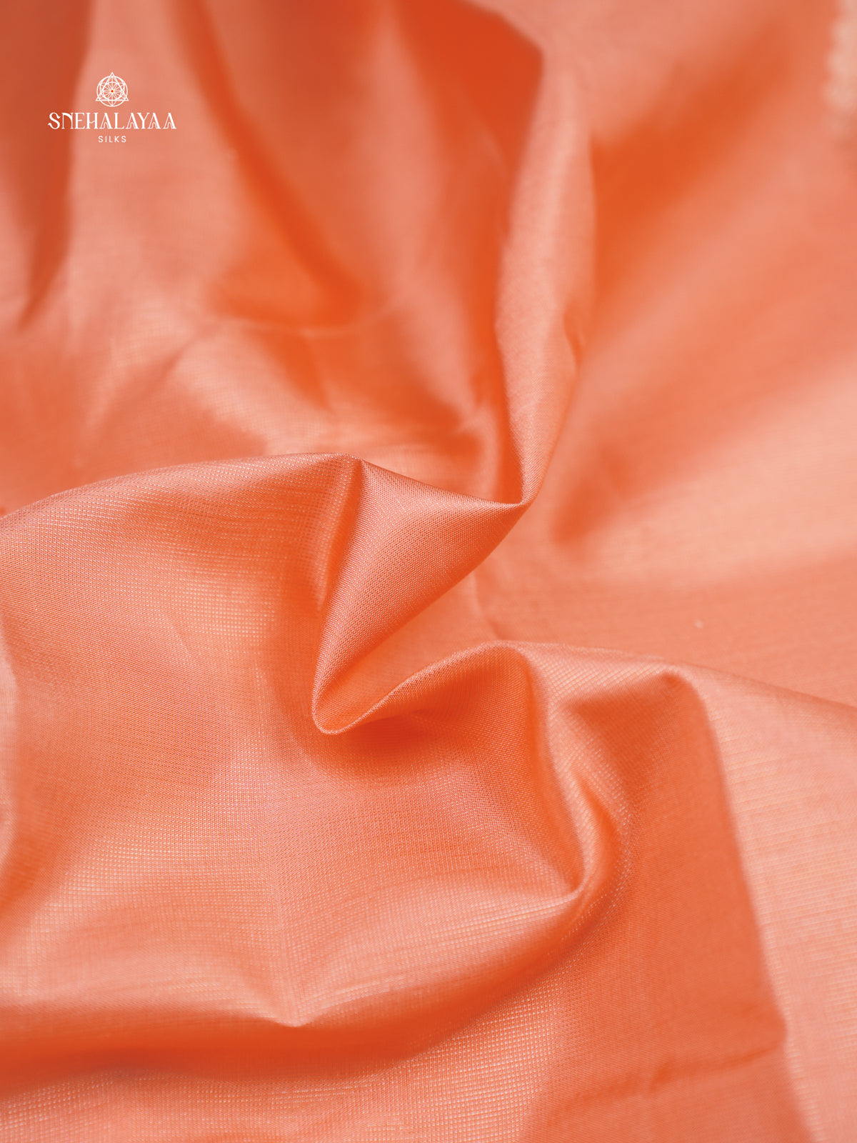 Peach Kanjivaram Silk Saree