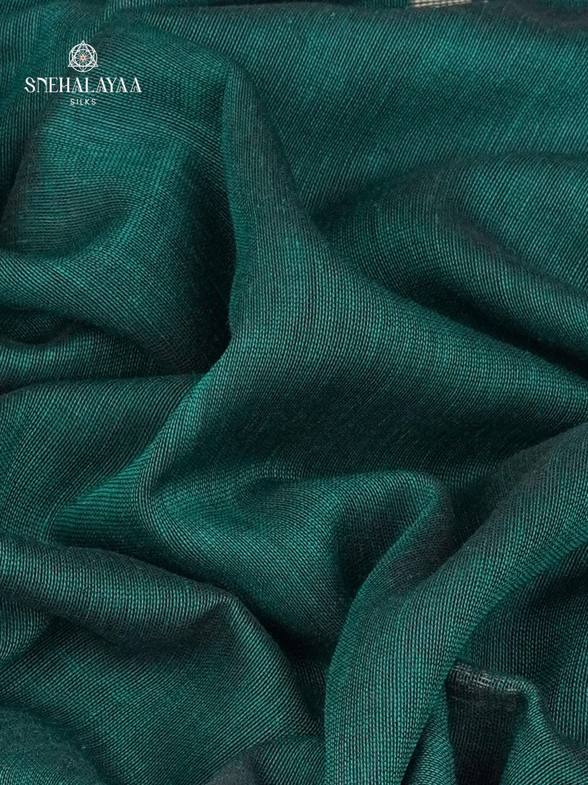 Peacock Green Sambalpuri Cotton Saree