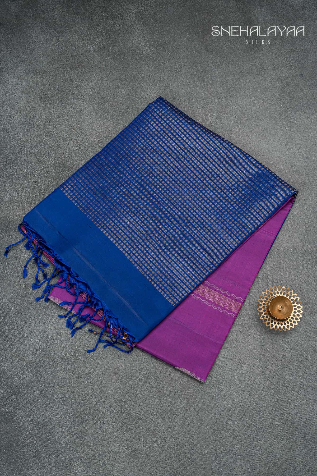 Purple Soft Silk Saree