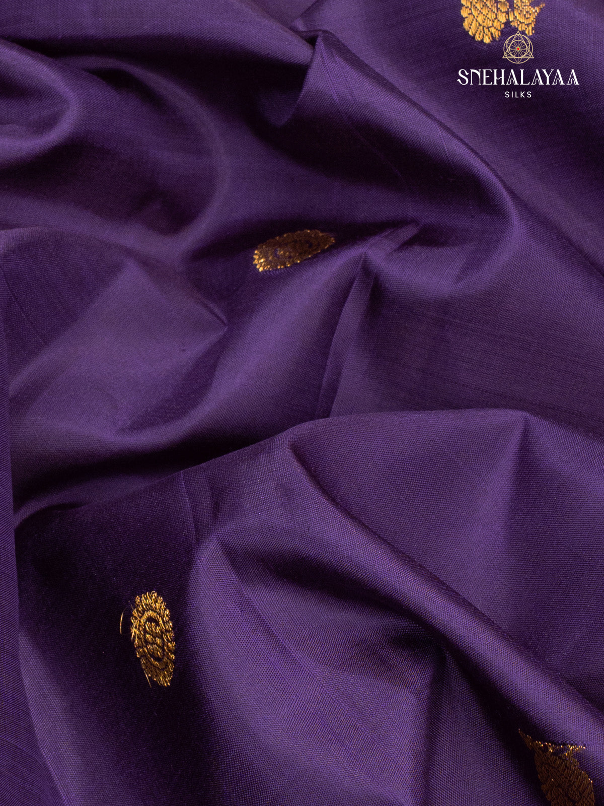 Violet Korvai Kanjivaram Silk Saree
