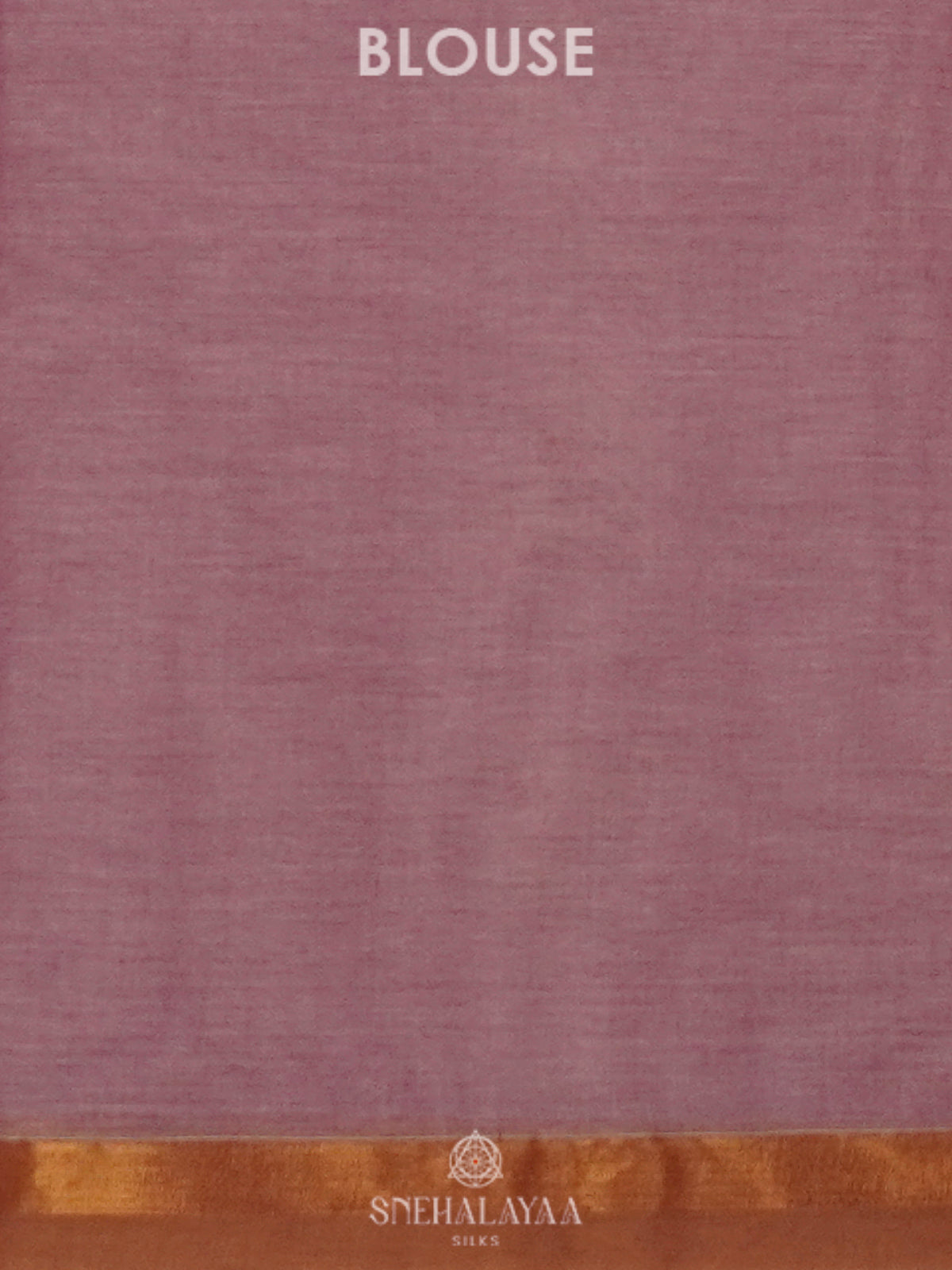Mauve Handloom Cotton Saree