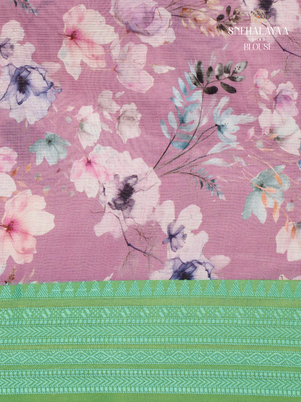 Light Violet Kota Saree