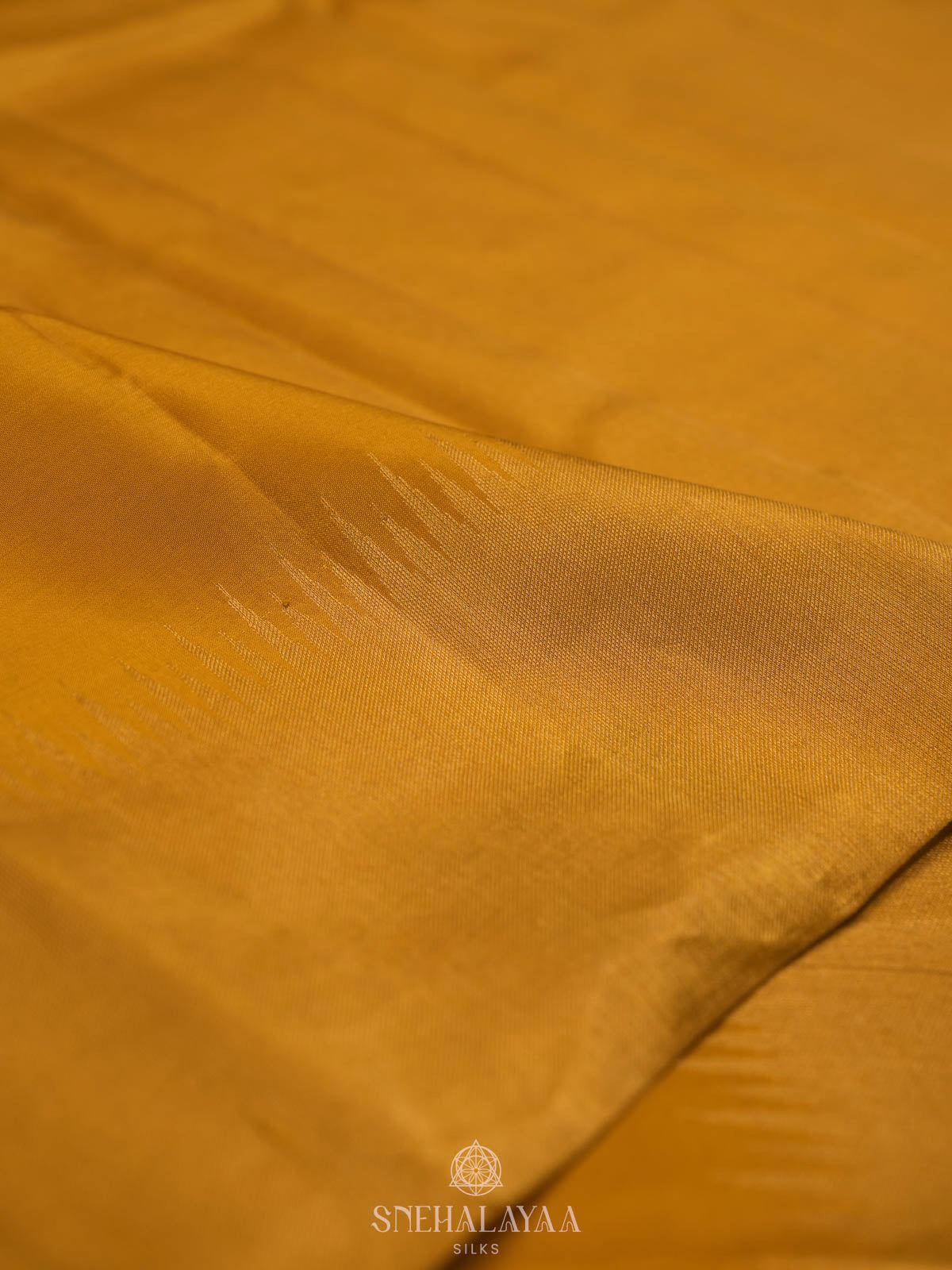 Mango Yellow Kanjivaram silk saree
