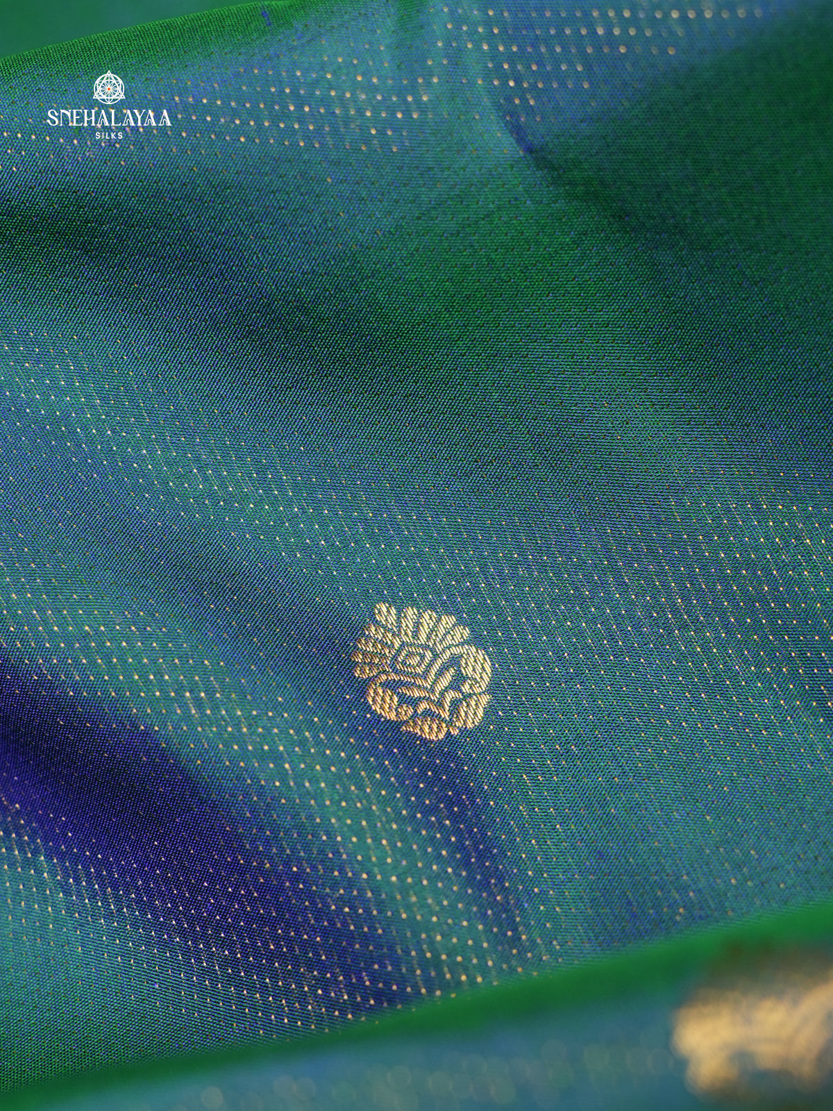 Sea Green Kanjivaram Silk Saree