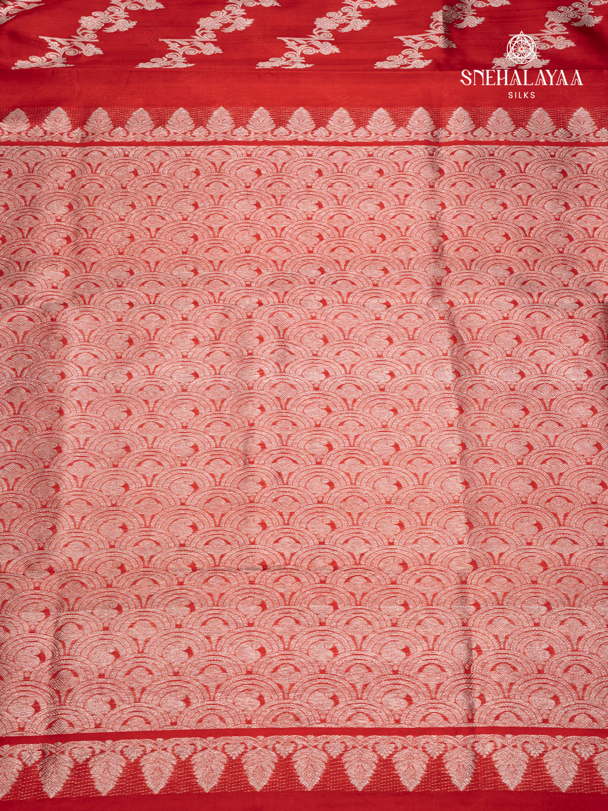 Red Venkatagiri Silk Saree