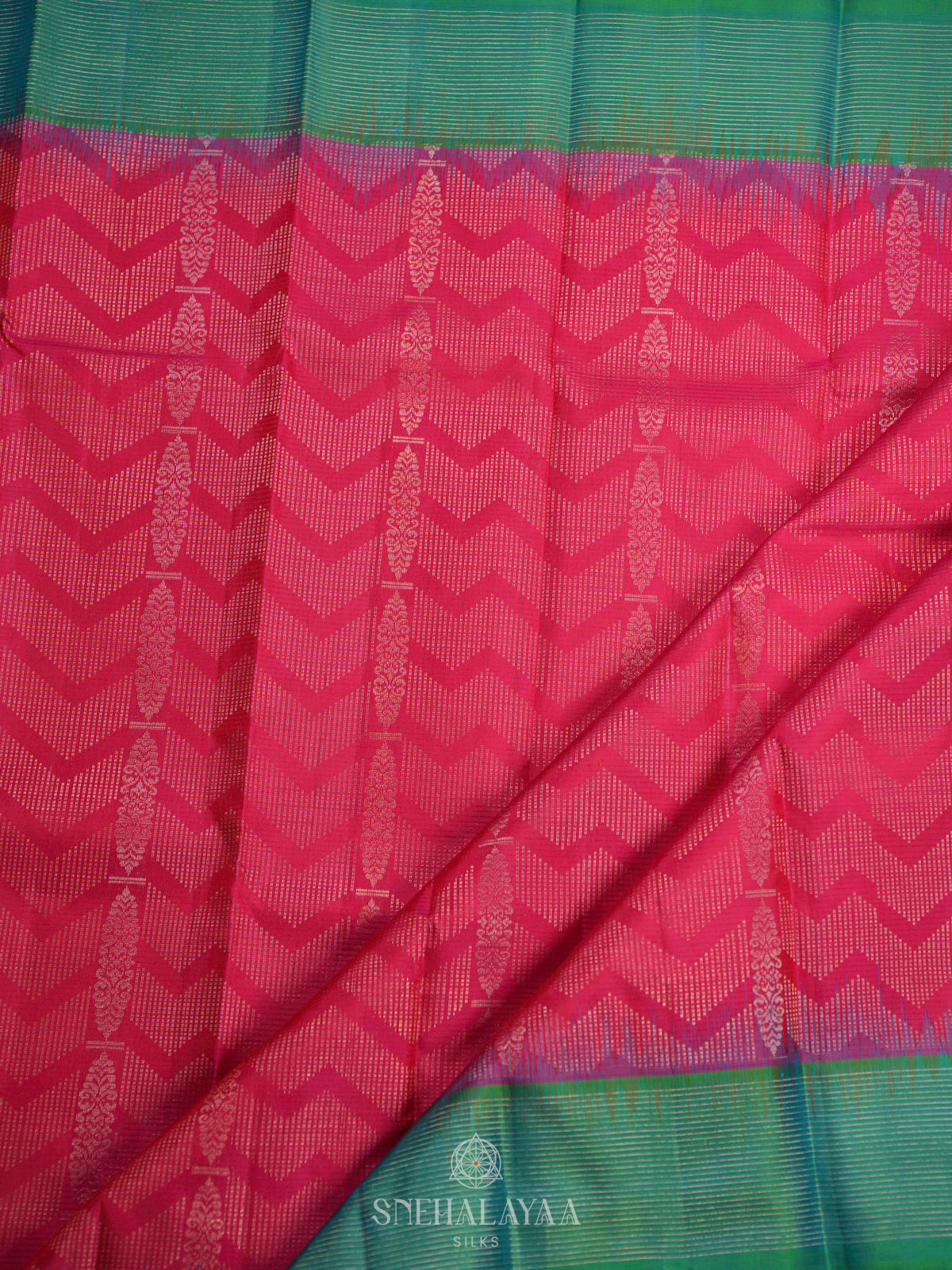 Pink Kanjivaram Silk Saree