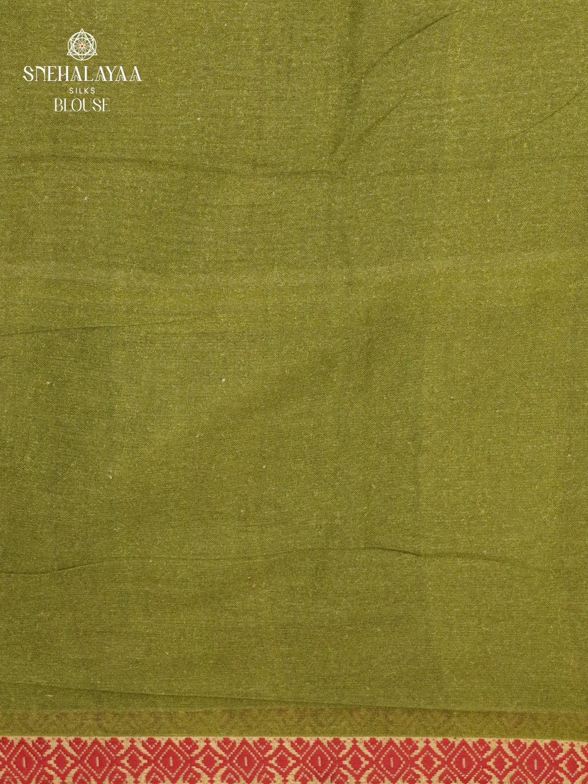 Off White Printed Linen Cotton Saree