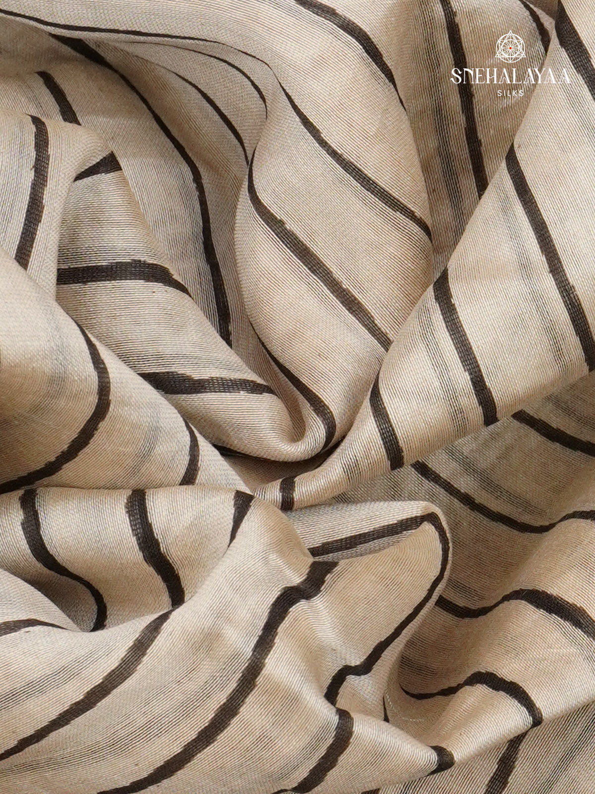 Off White Chanderi Saree