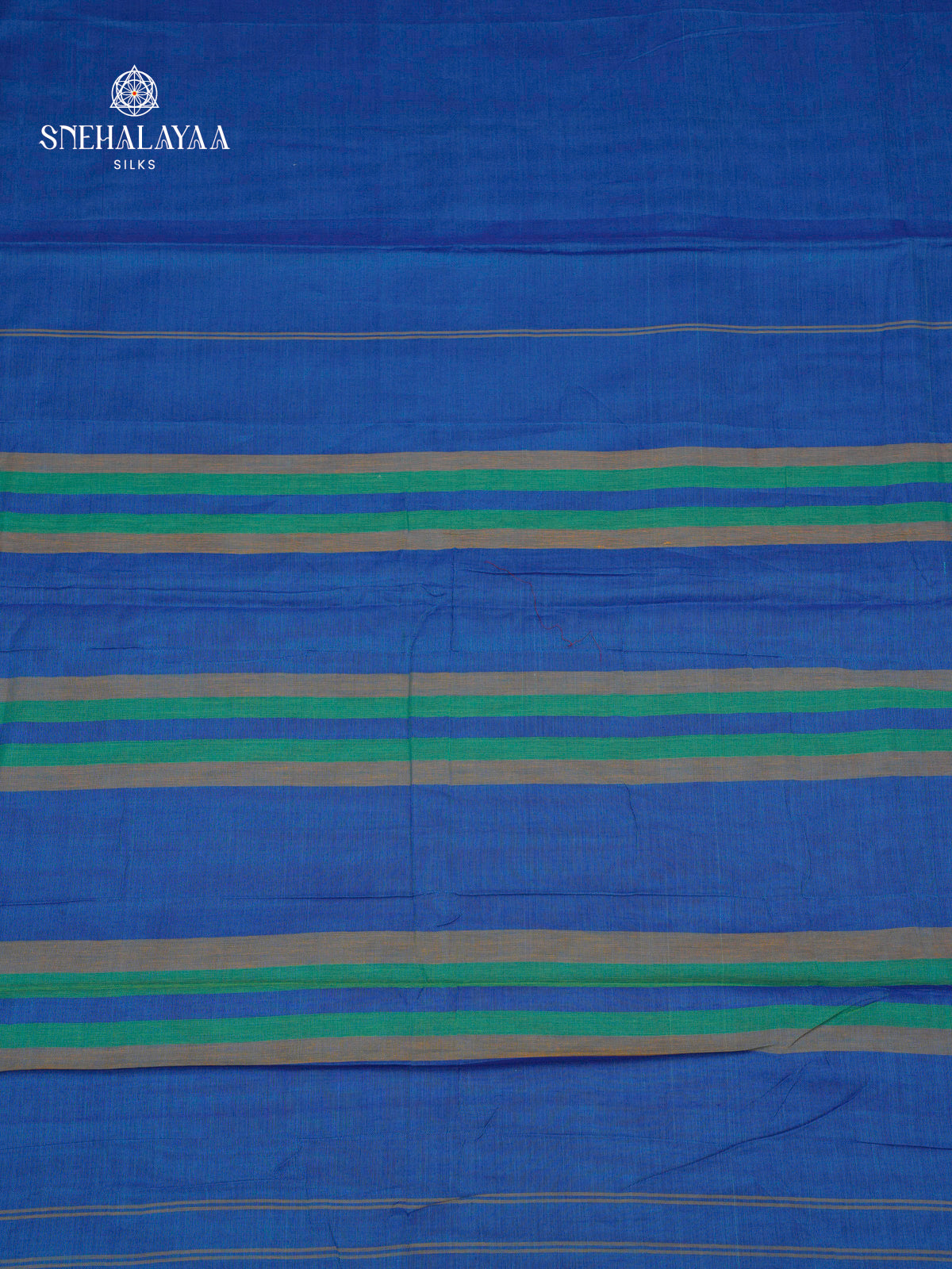 Rich Blue Narayanpet Cotton Saree