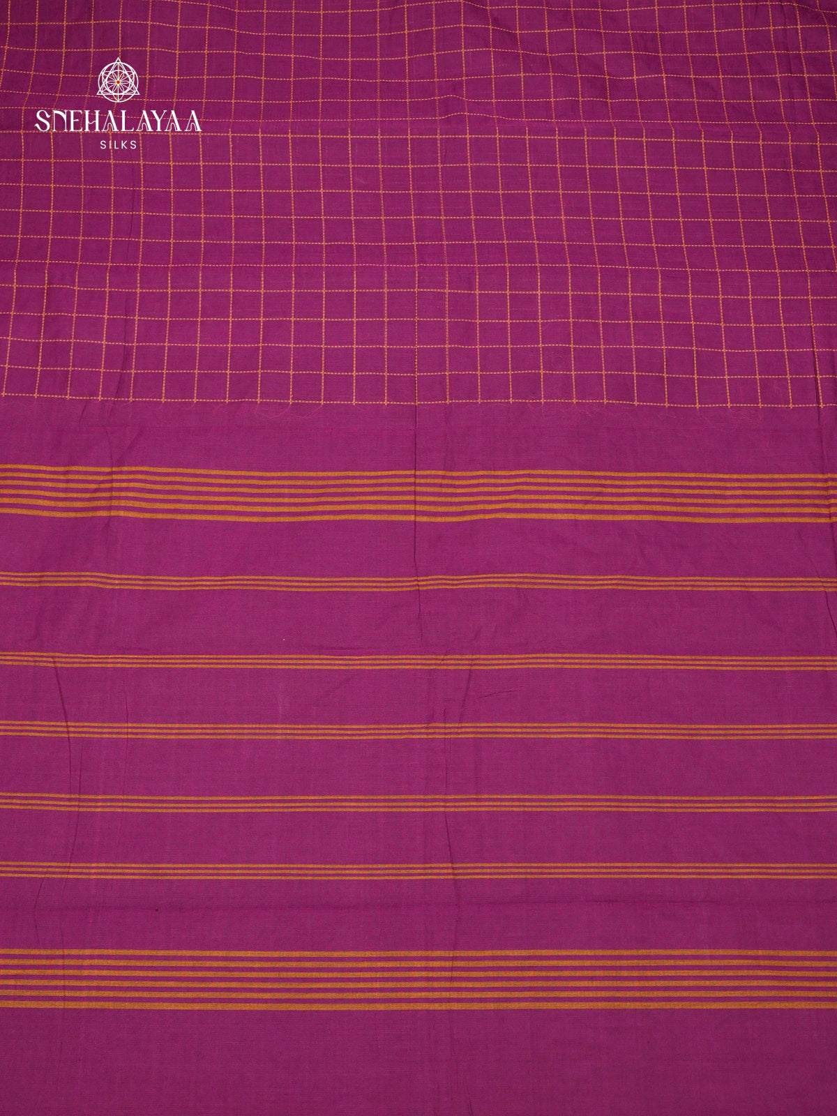 Deep Purple Chettinad Cotton Saree