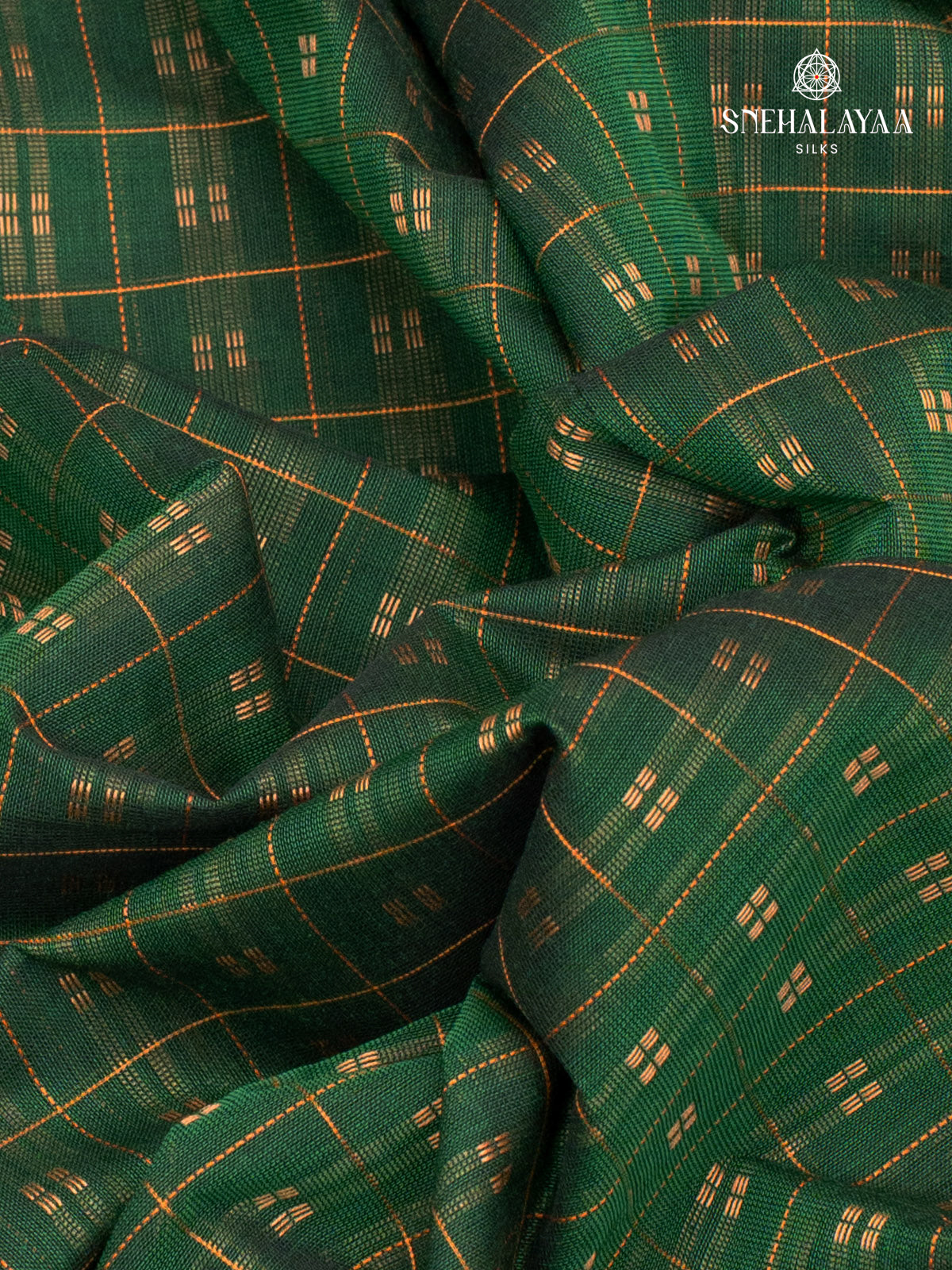 Green Pure Kanchi Cotton Saree