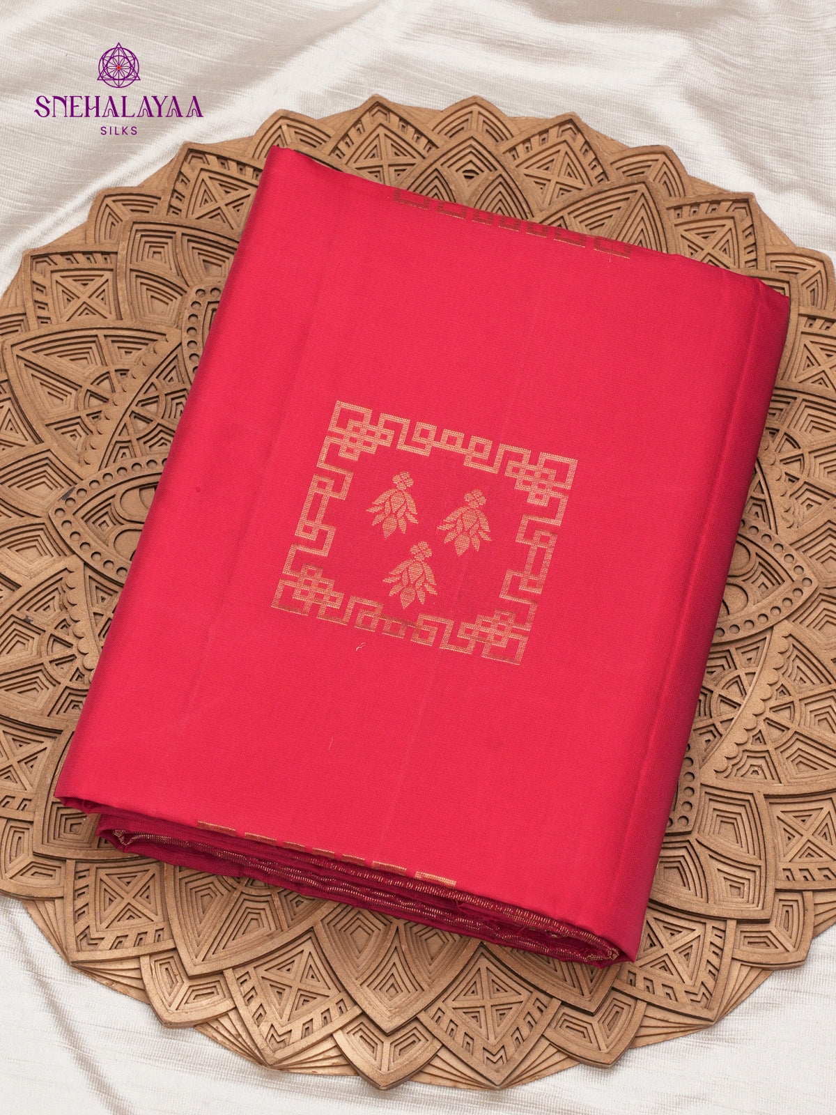 Pink Kanjivaram Soft Silk Saree