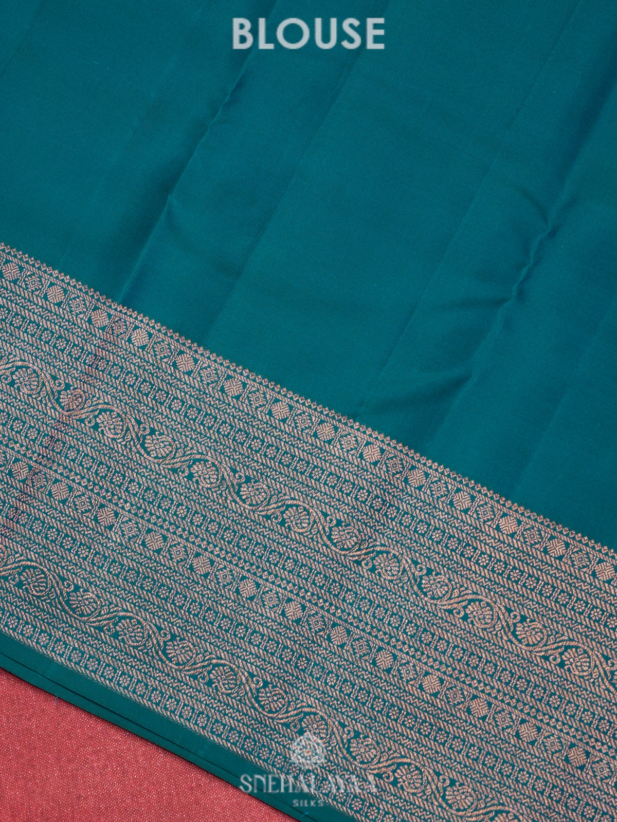 Blue Kanjivaram Silk Saree