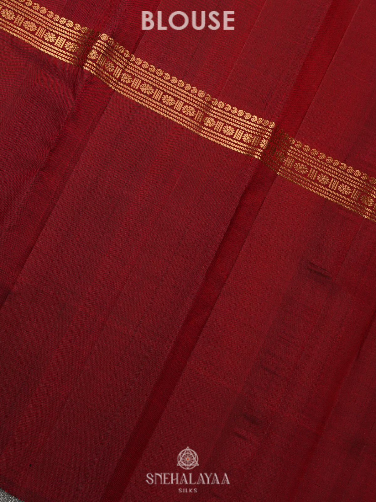 Orange Kanjivaram Silk Saree
