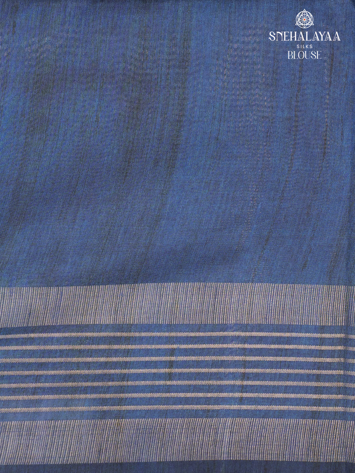 Blue Jute Saree