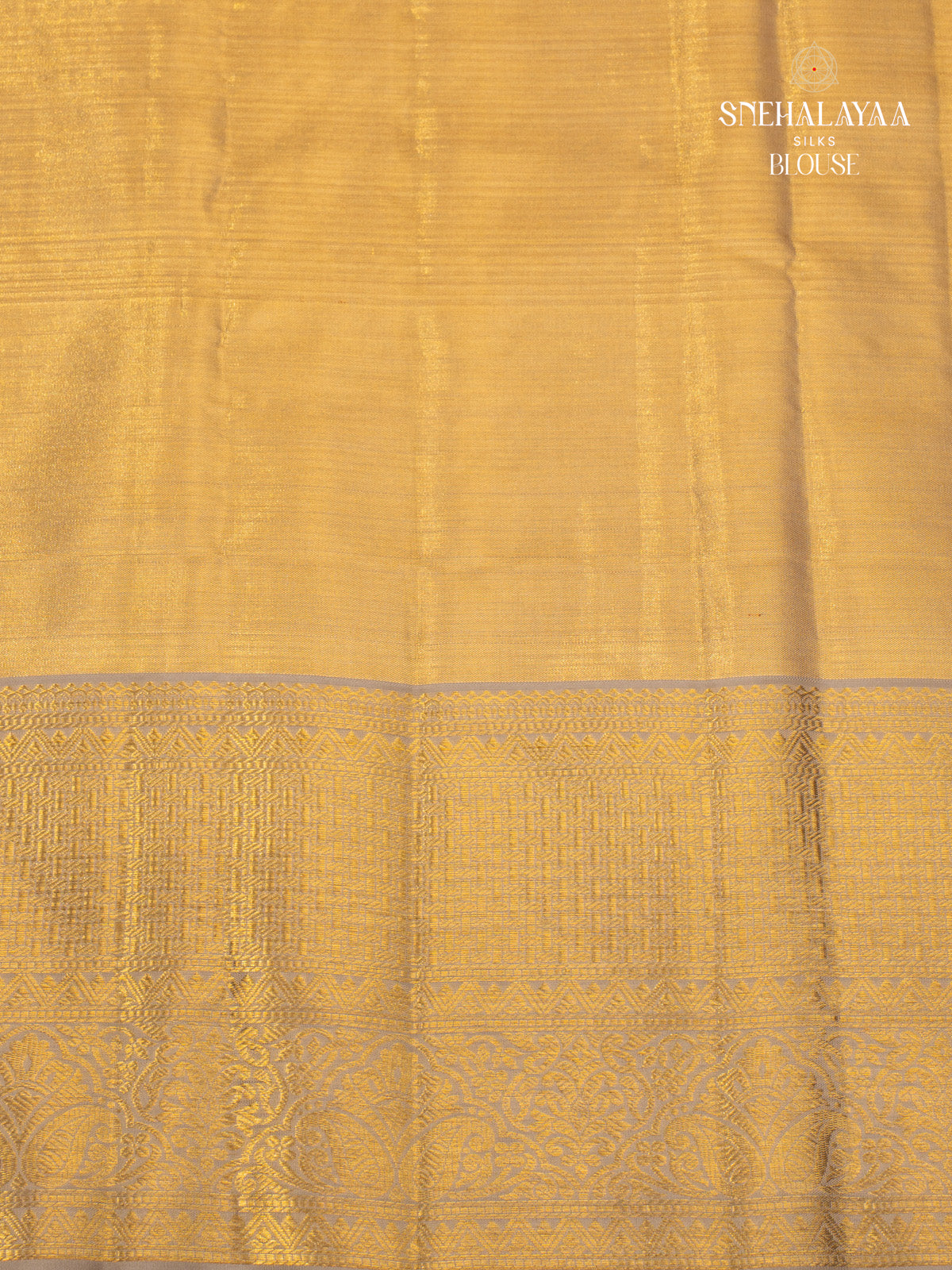Golden Tissue Kanjivaram Silk Saree