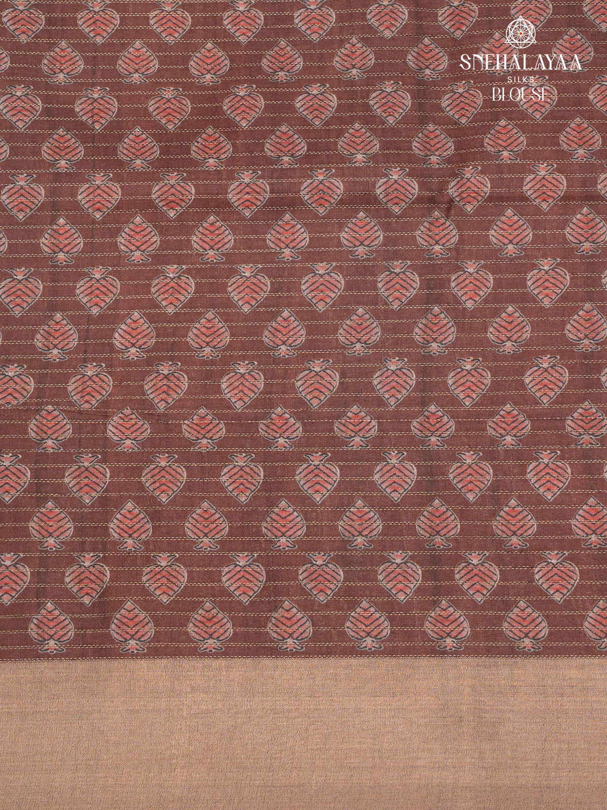 Pale Blue Tussar Saree