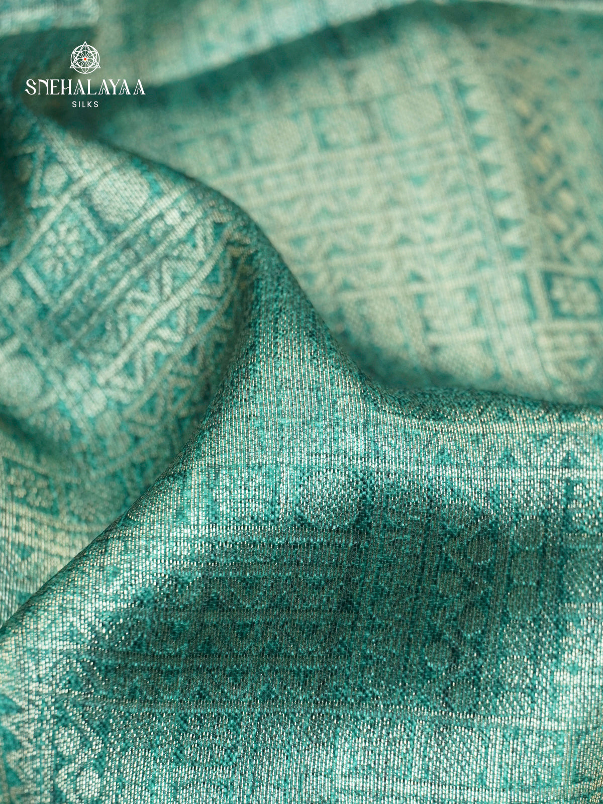 Pastel Green Banaras Saree