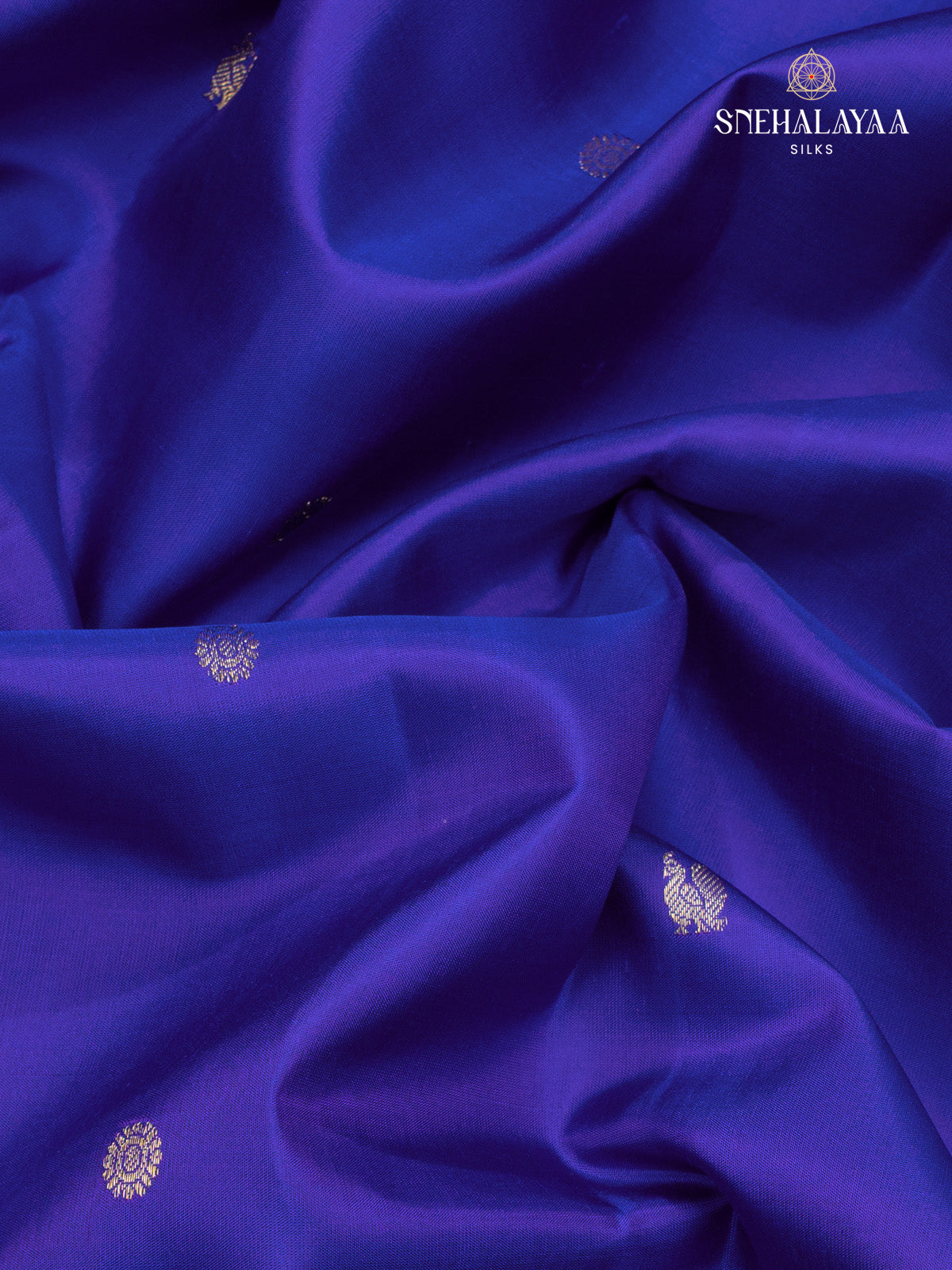 Blue Kanjvaram Silk Saree