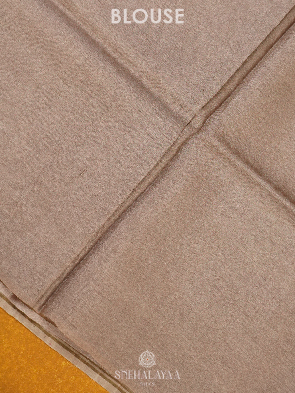 Brown Tussar Saree