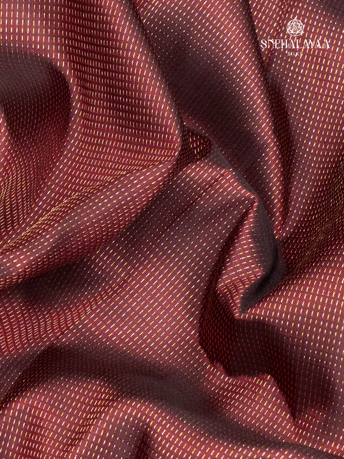 Brown Kanjivaram Silk Saree