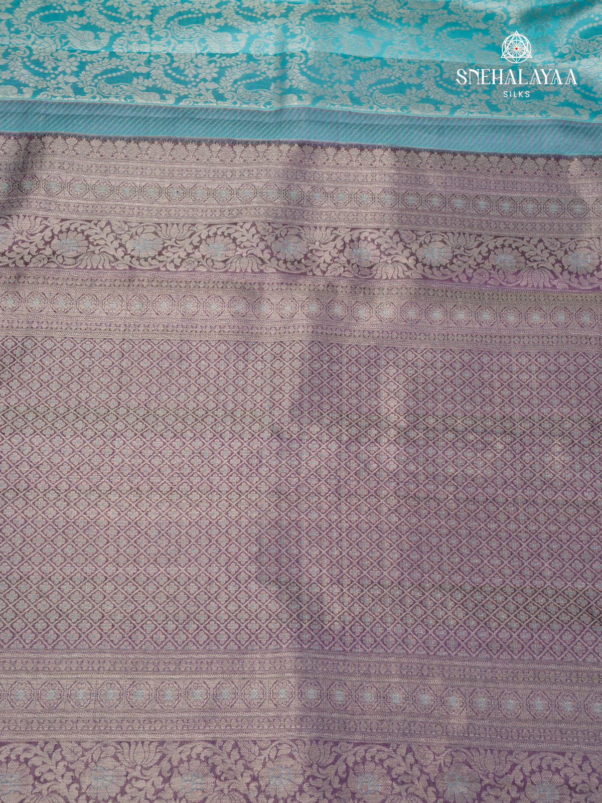 Blue Kanjivaram Silk Saree