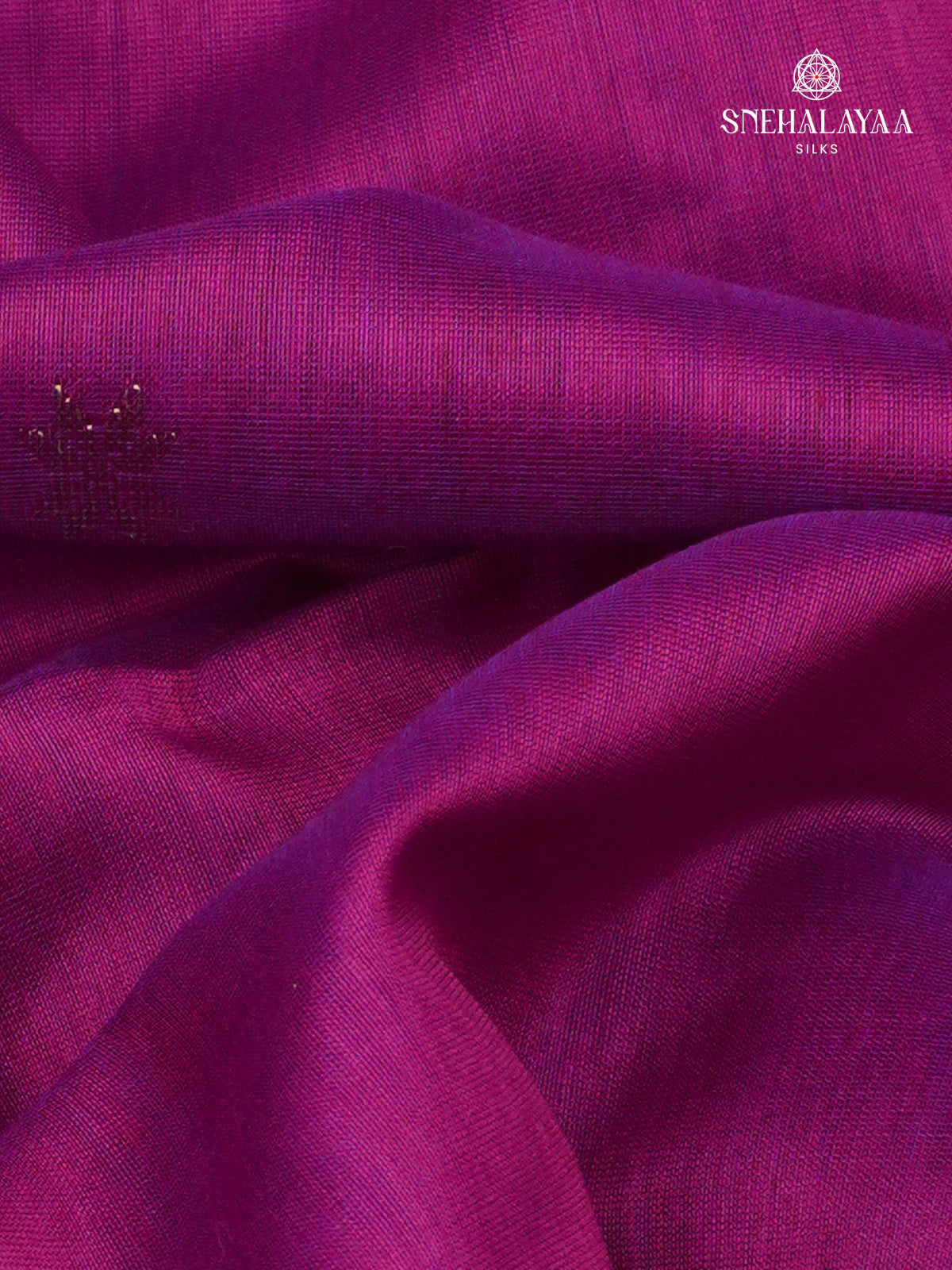 Magenta Maheshwari Silk Cotton Saree