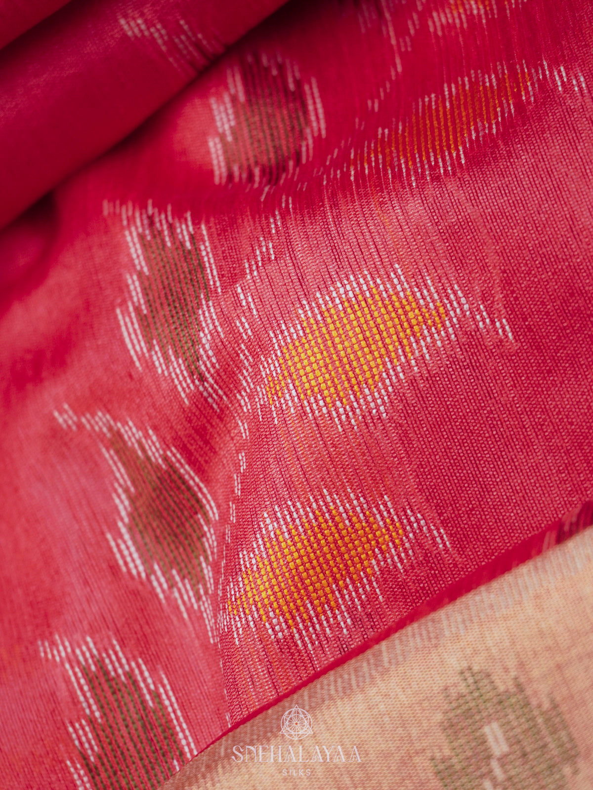 Pink Tussar Saree