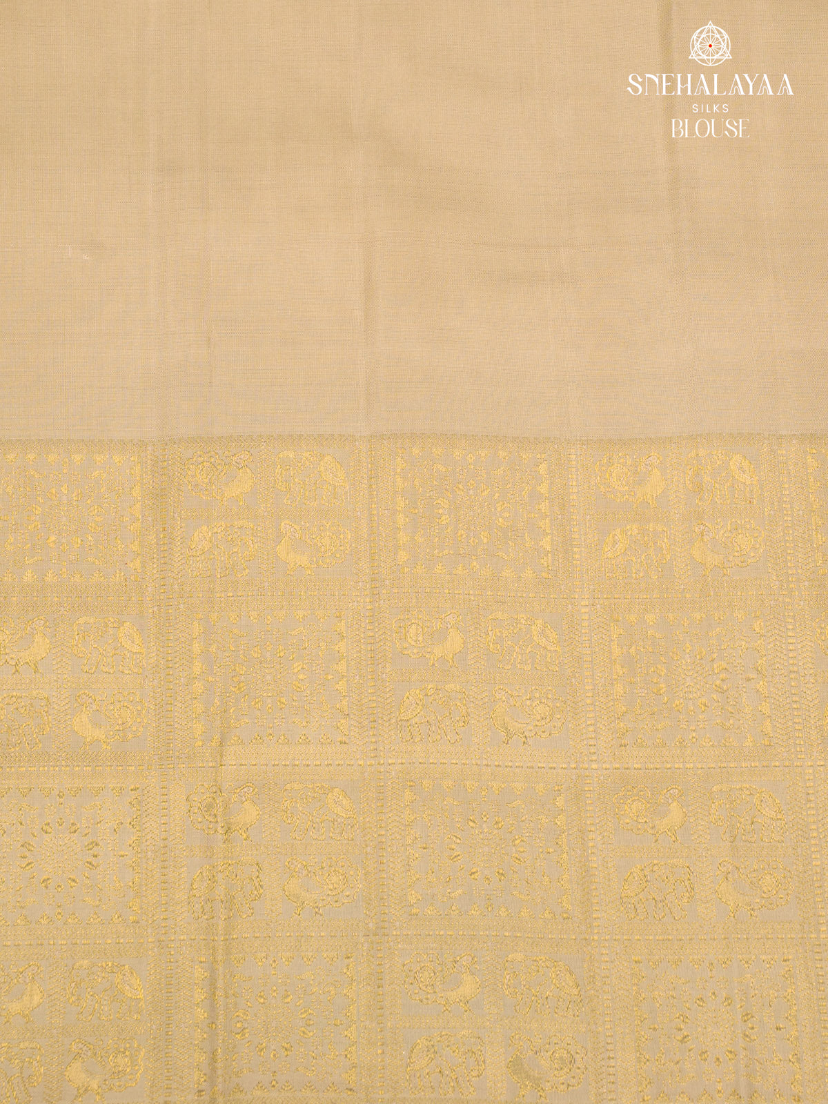 Orange Kanjivaram Silk Saree