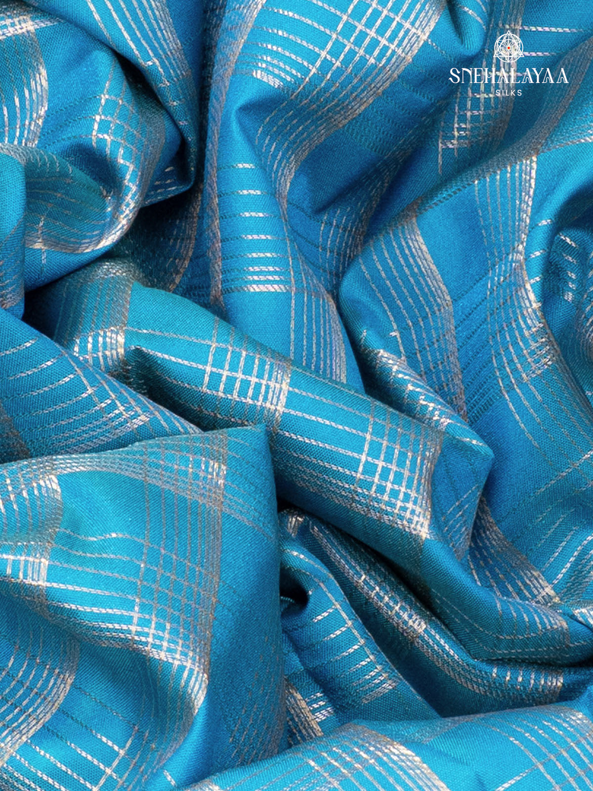 Sky Blue Soft Silk Saree