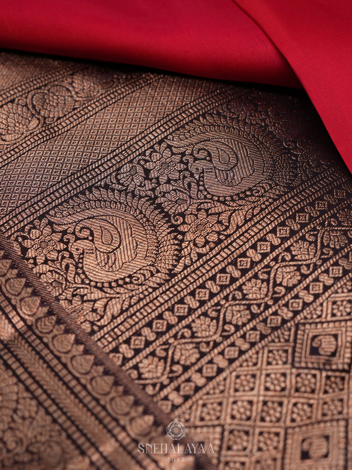 Red Kanjivaram Silk Saree