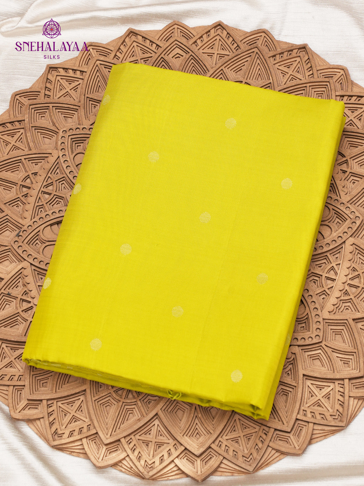 Mustard Yellow Soft Silk Saree