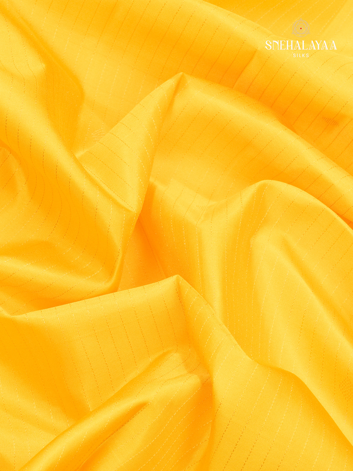 Yellow Kanjivaram Silk Saree