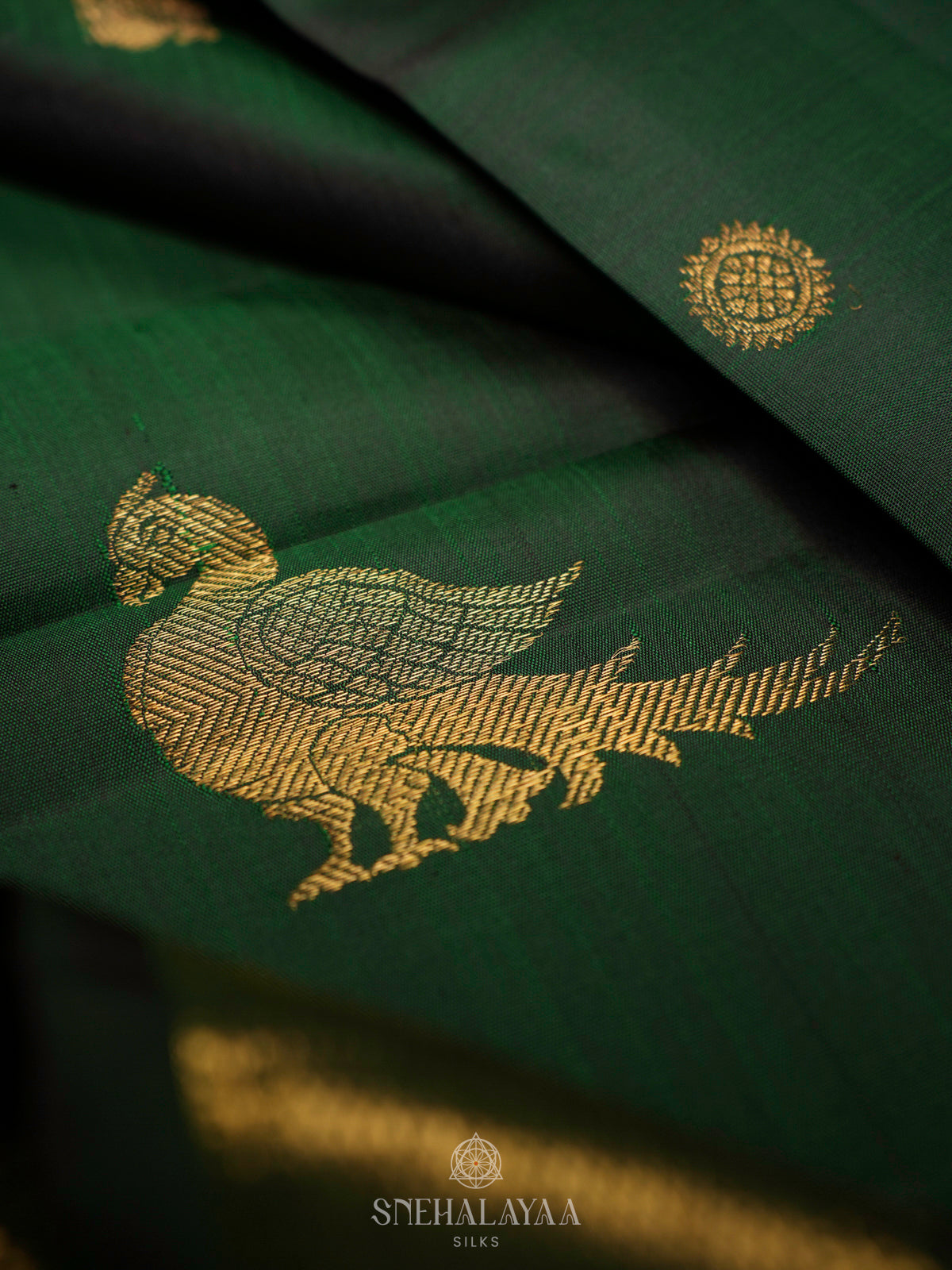 Green Kanjivaram Silk Saree