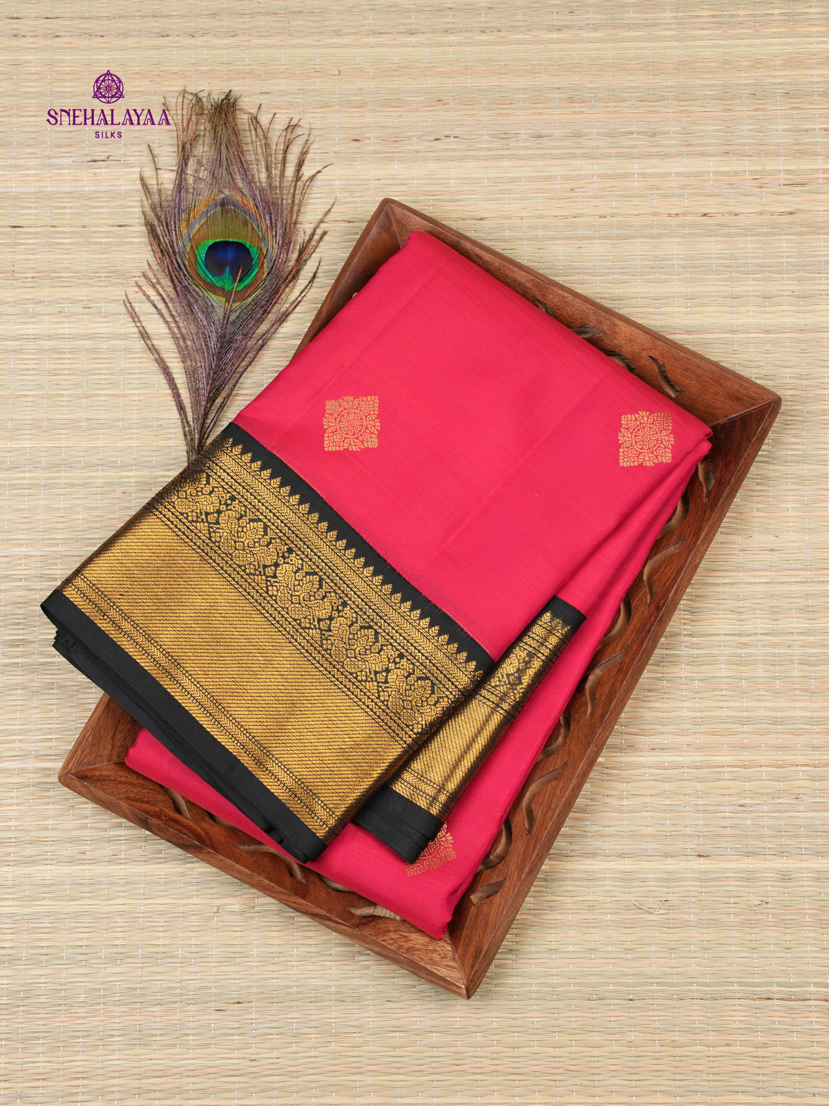Red Kanjivaram Silk Saree