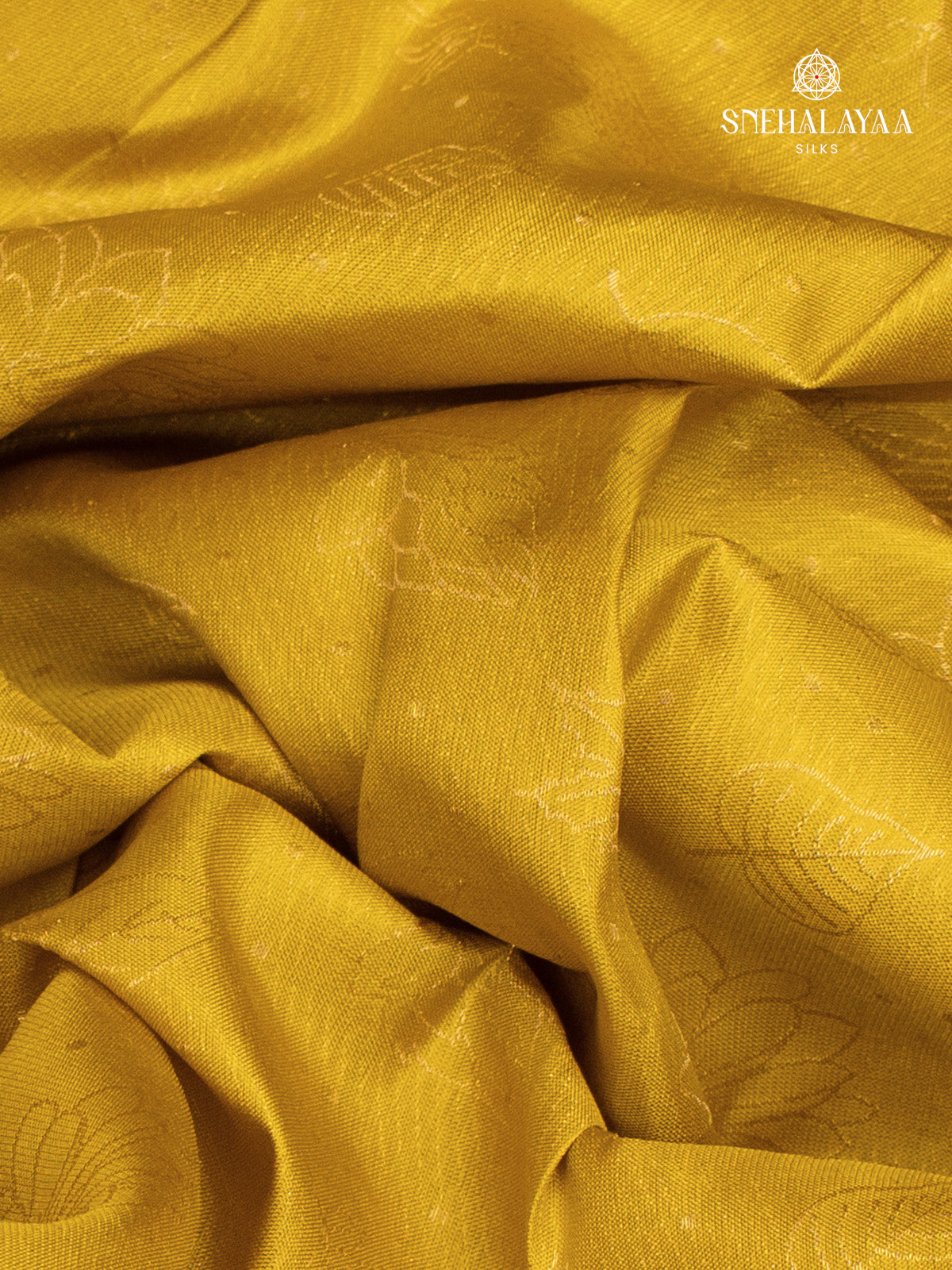 Yellow Kanjivaram Silk Saree