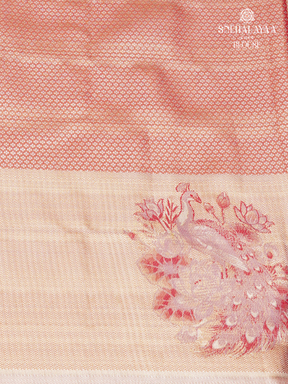 Cream Art Silk Saree