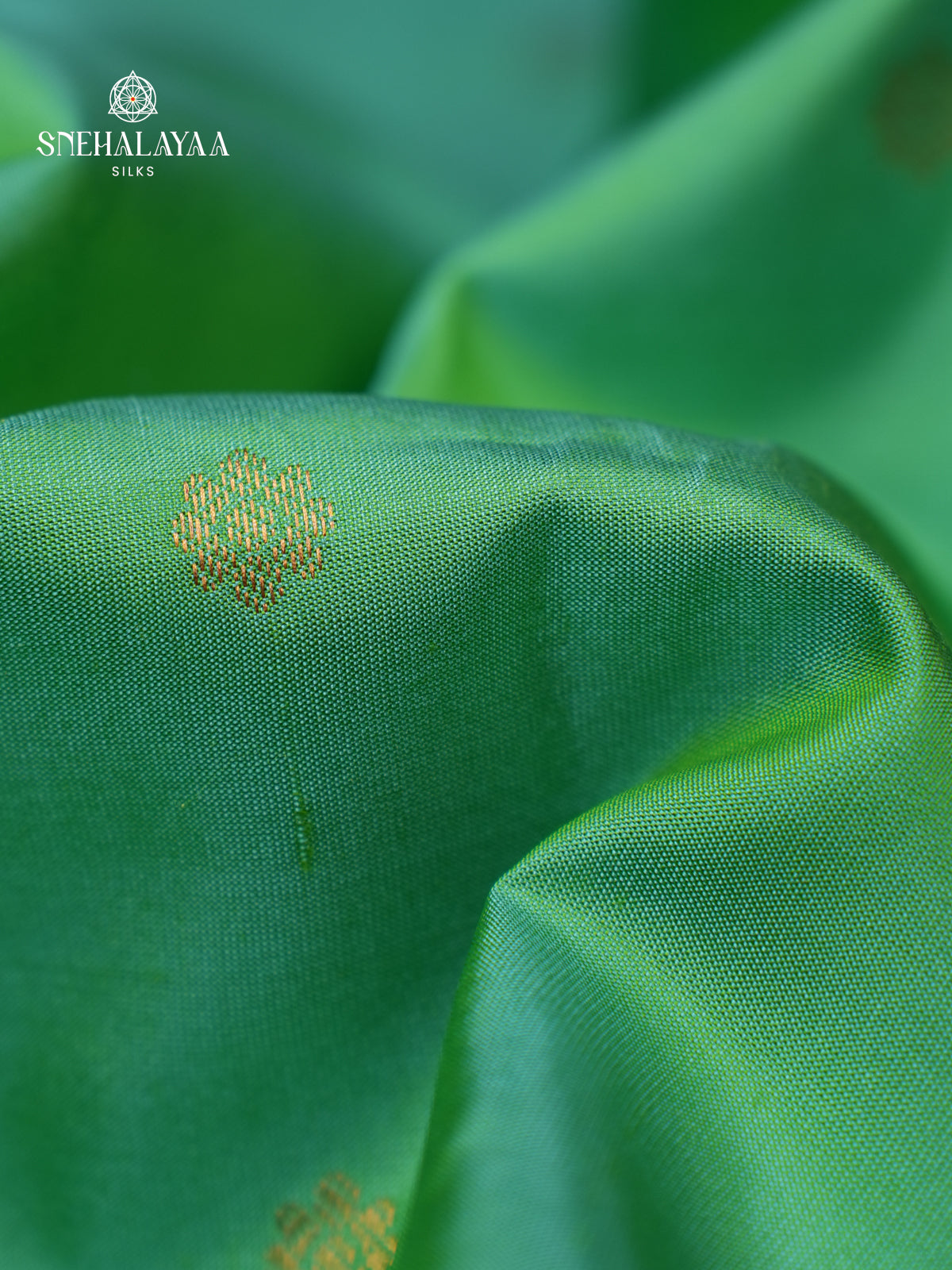 Green Gadwal Silk Saree